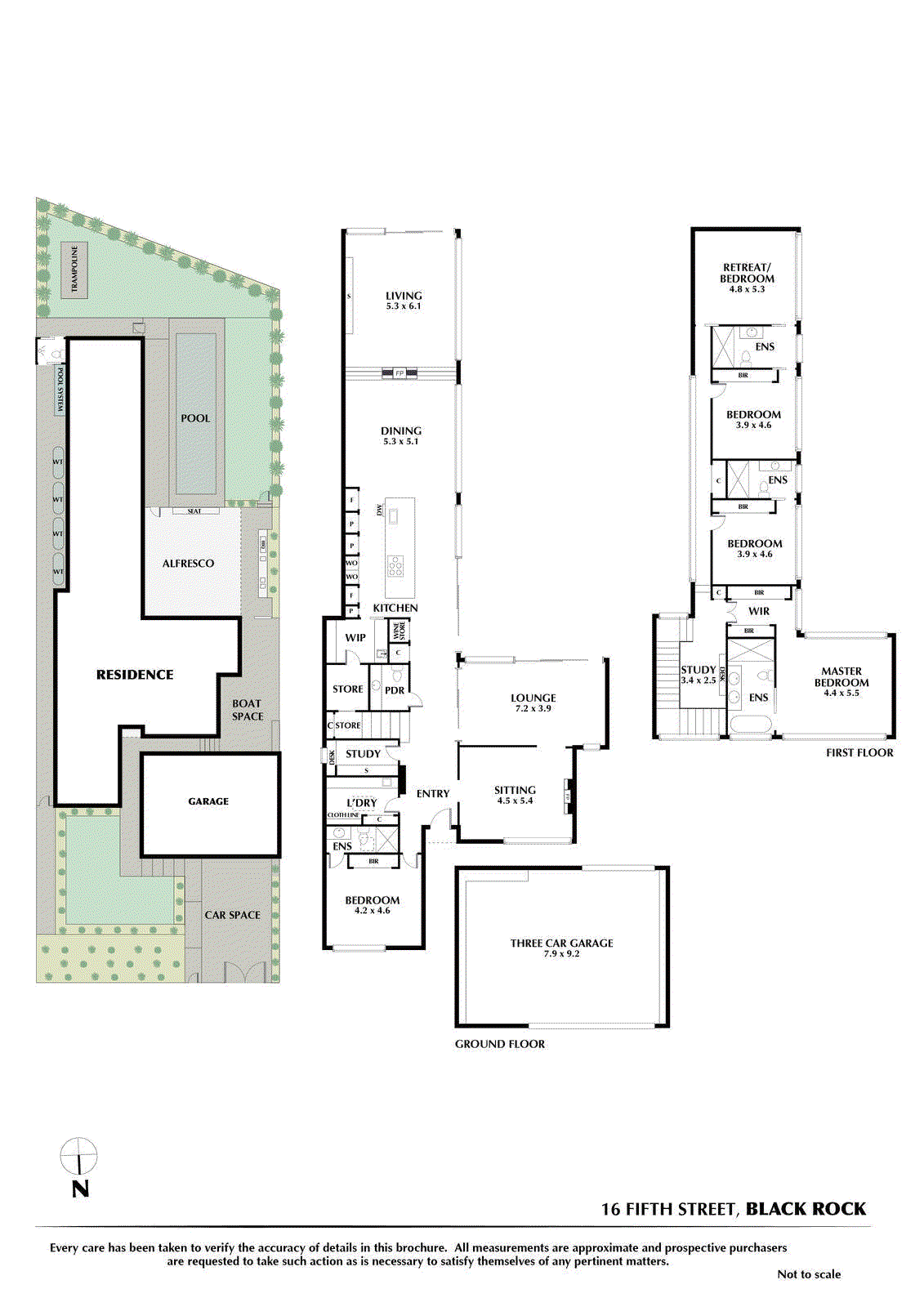 16 Fifth Street, Black Rock VIC 3193 - Floorplan
