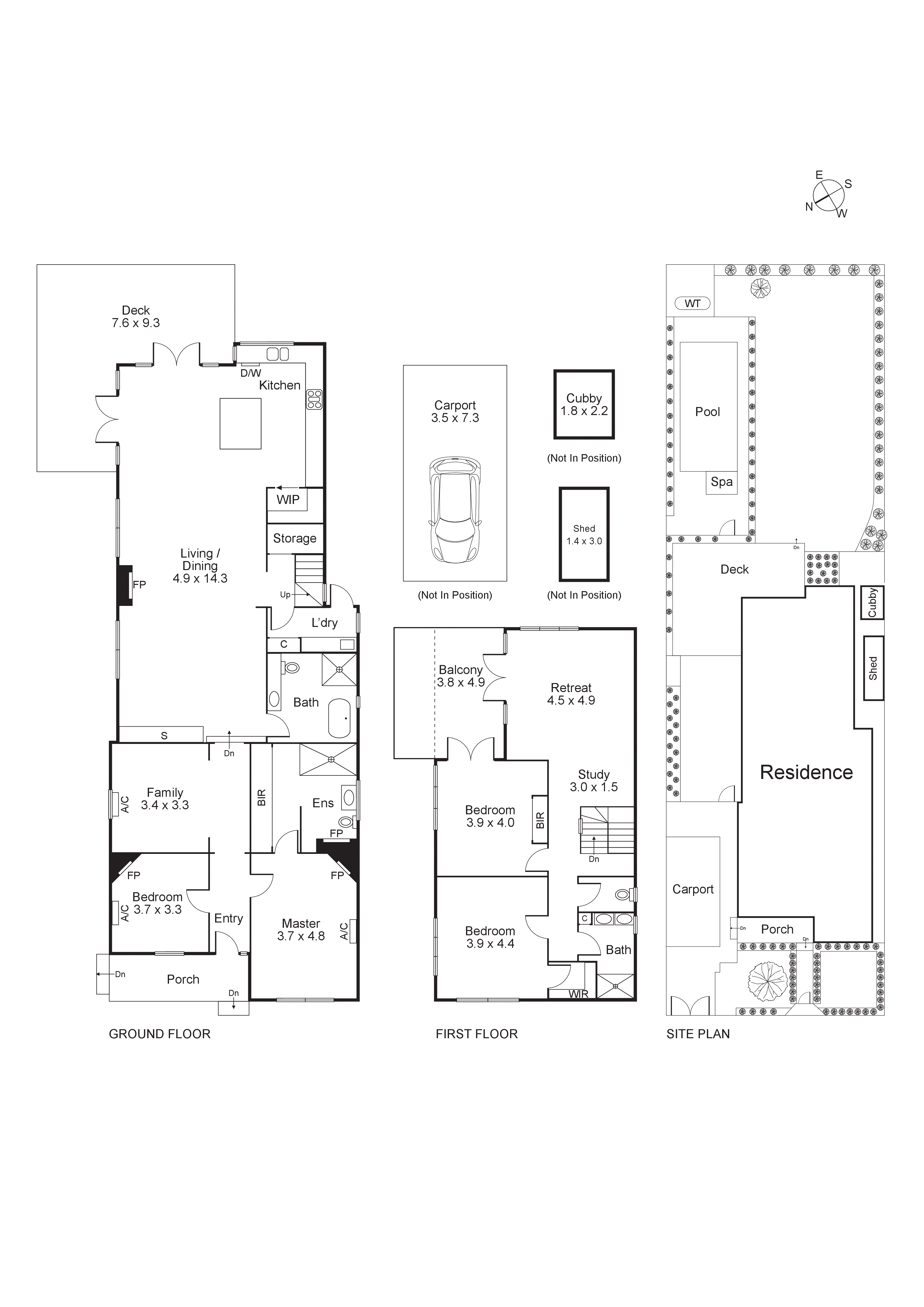 16 Foam Street, Hampton VIC 3188 - Floorplan