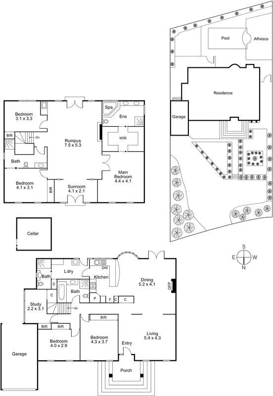 16 Folkestone Crescent, BEAUMARIS VIC 3193 - Floorplan