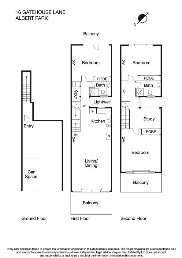 16 Gatehouse Lane, ALBERT PARK VIC 3206 - Floorplan