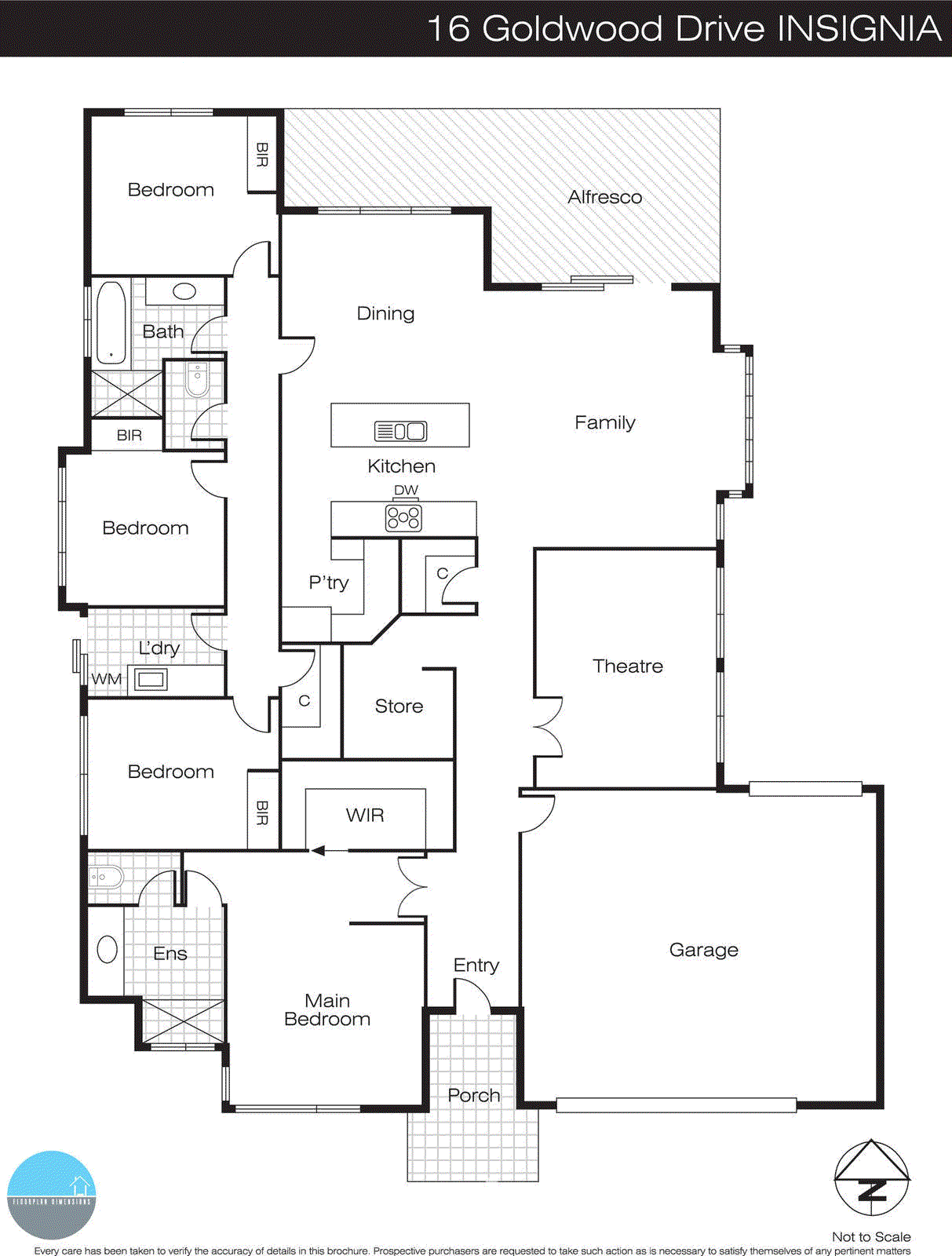 16 Goldwood Drive, Alfredton VIC 3350 - Floorplan