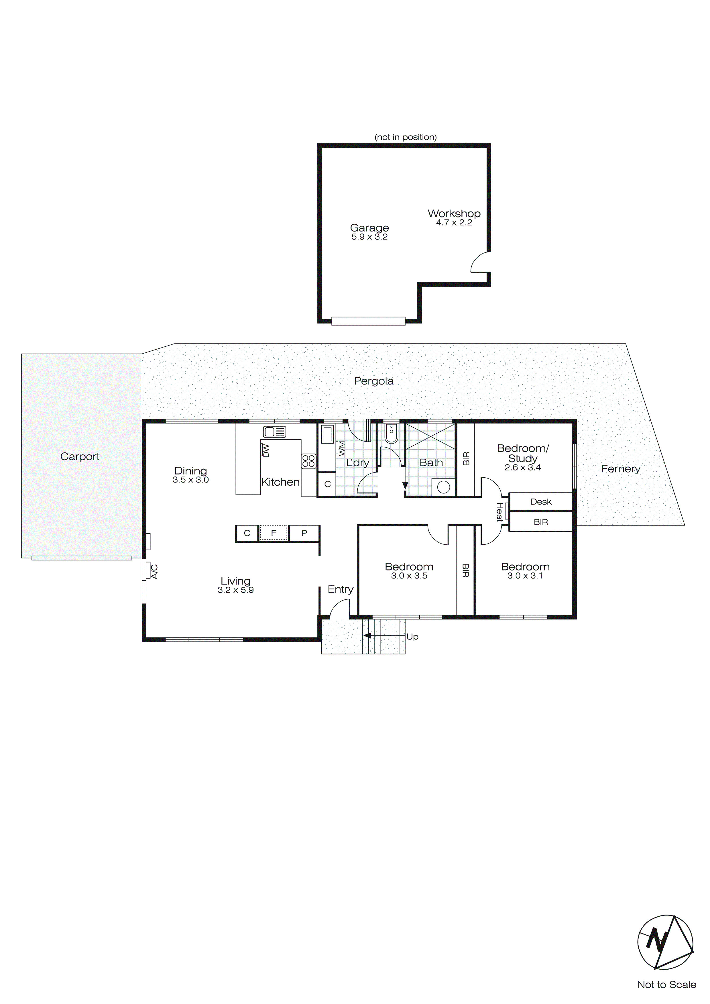 16 Grandison Avenue, Mount Clear VIC 3350 - Floorplan