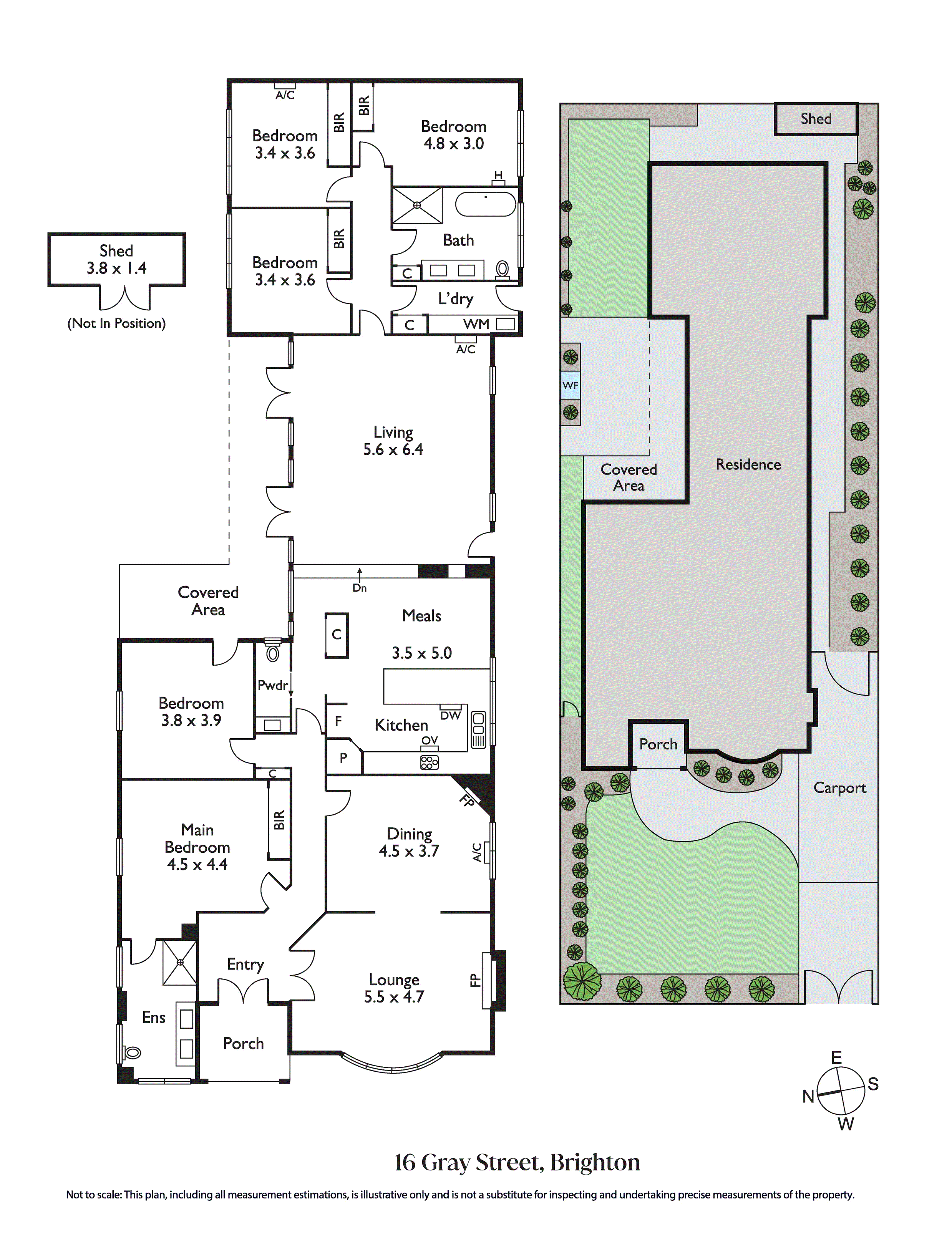 16 Gray Street, Brighton VIC 3186 - Floorplan
