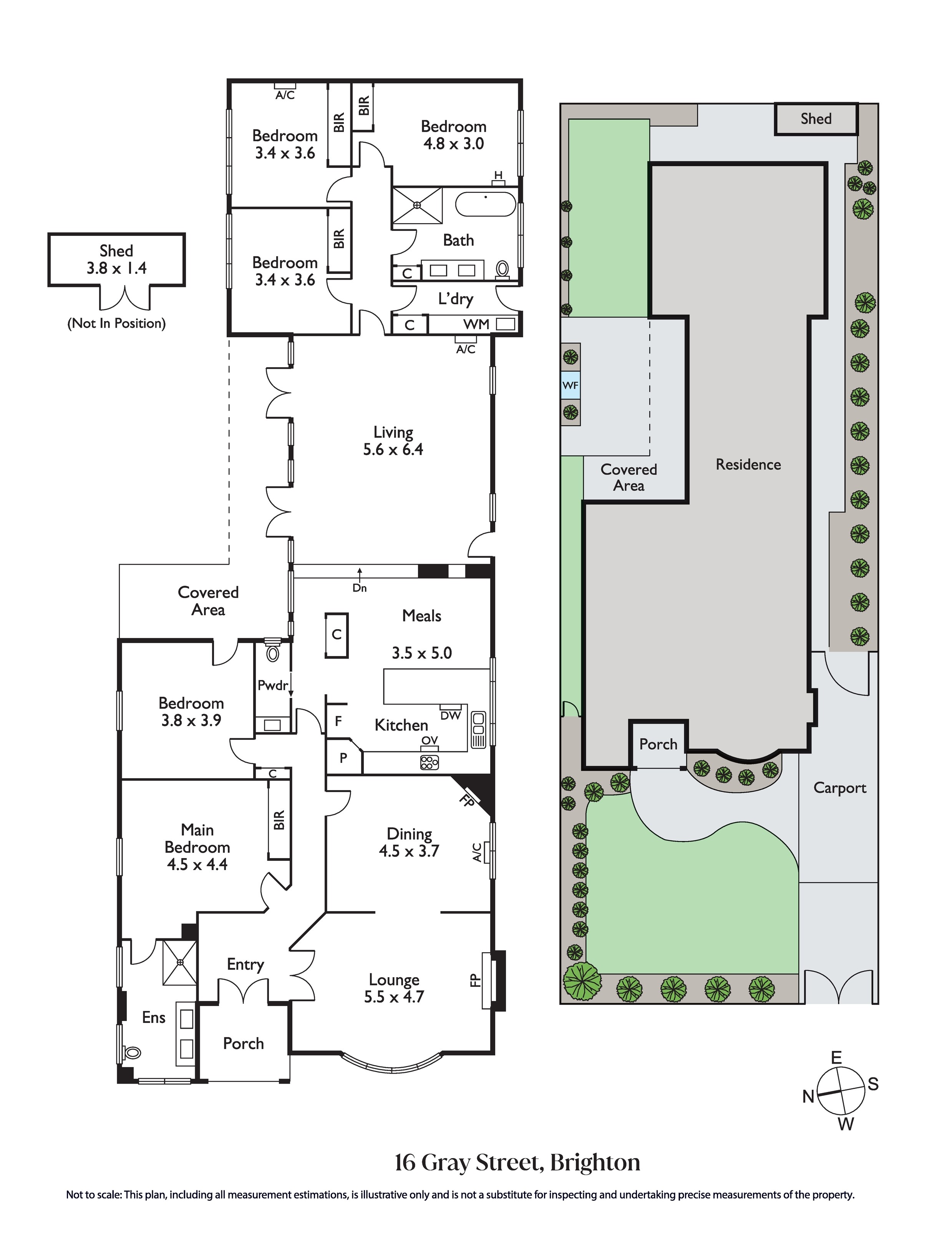 16 Gray Street, Brighton VIC 3186 - Floorplan