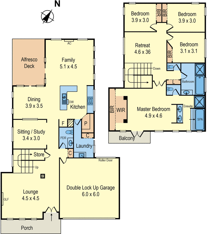 16 Hidden Grove Boulevard, Keysborough VIC 3173 - Floorplan