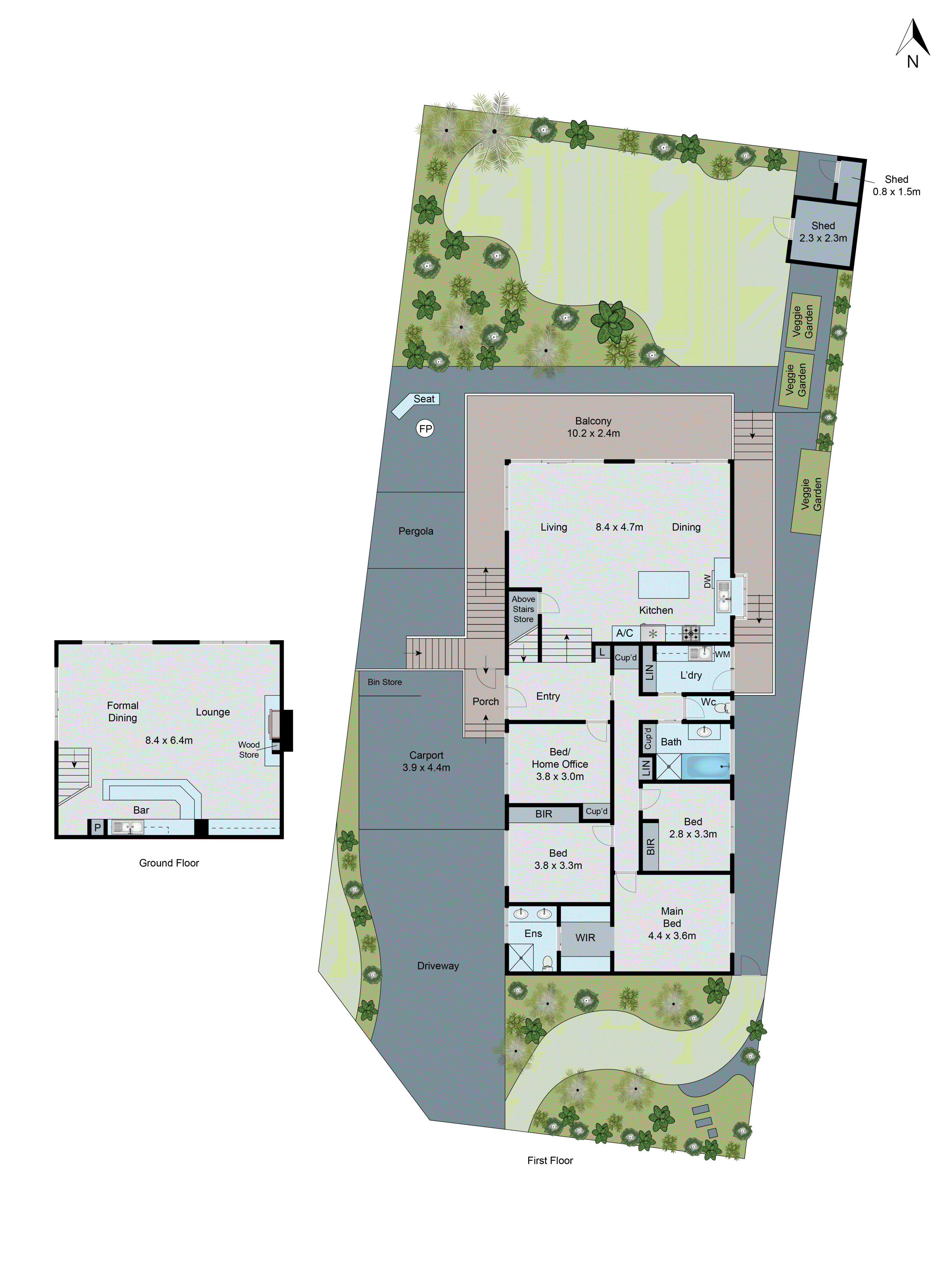 16 Highett Road, Highton VIC 3216 - Floorplan