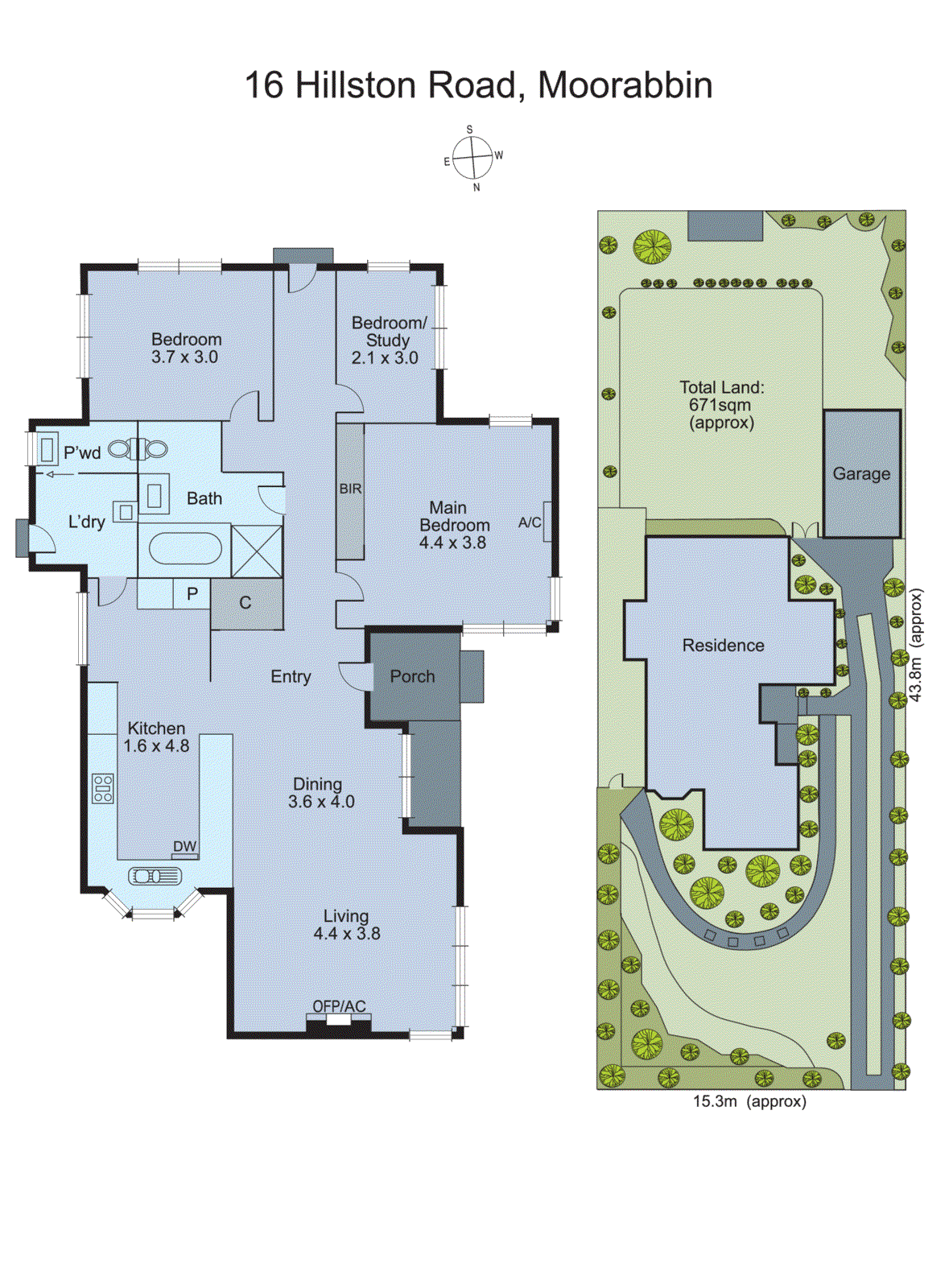 16 Hillston Road, Moorabbin VIC 3189 - Floorplan