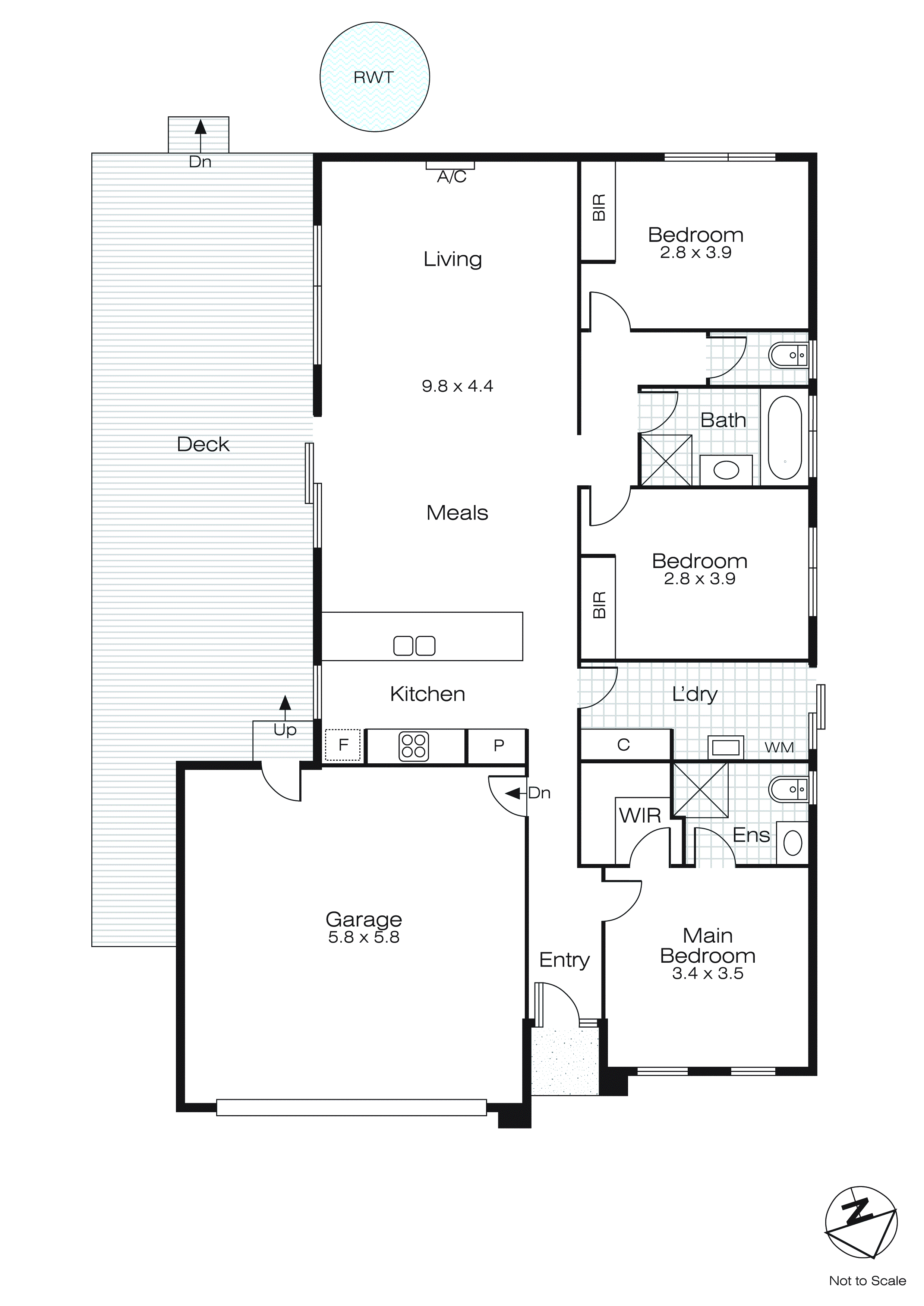 16 Howard Street, Sebastopol VIC 3356 - Floorplan