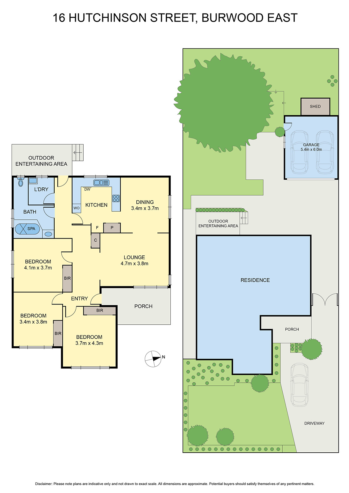 16 Hutchinson Street, Burwood East VIC 3151 - Floorplan