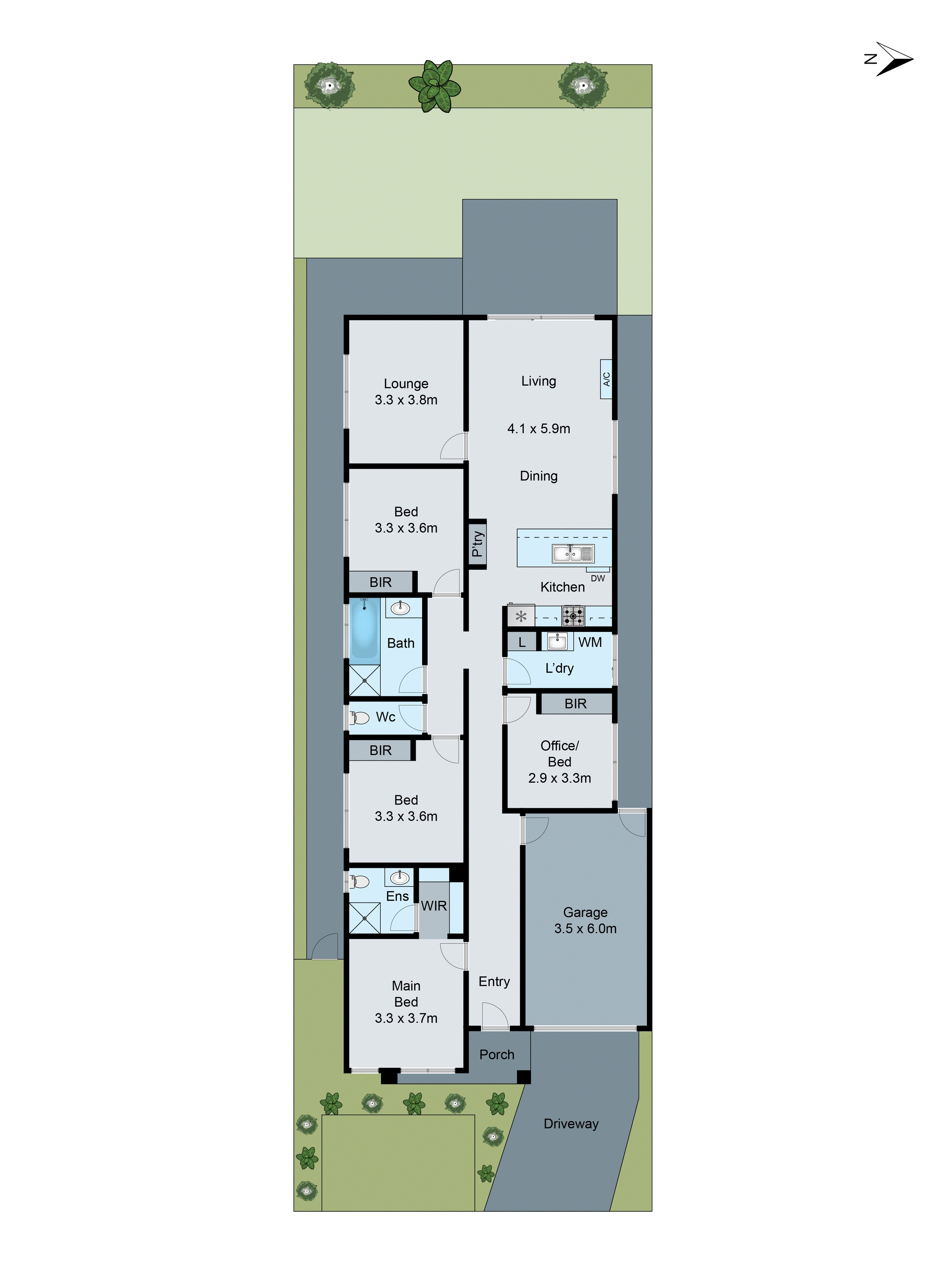 16 Jimmy Street, Charlemont VIC 3217 - Floorplan