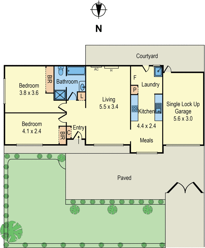 1/6 Keith Street, Beaumaris VIC 3193 - Floorplan