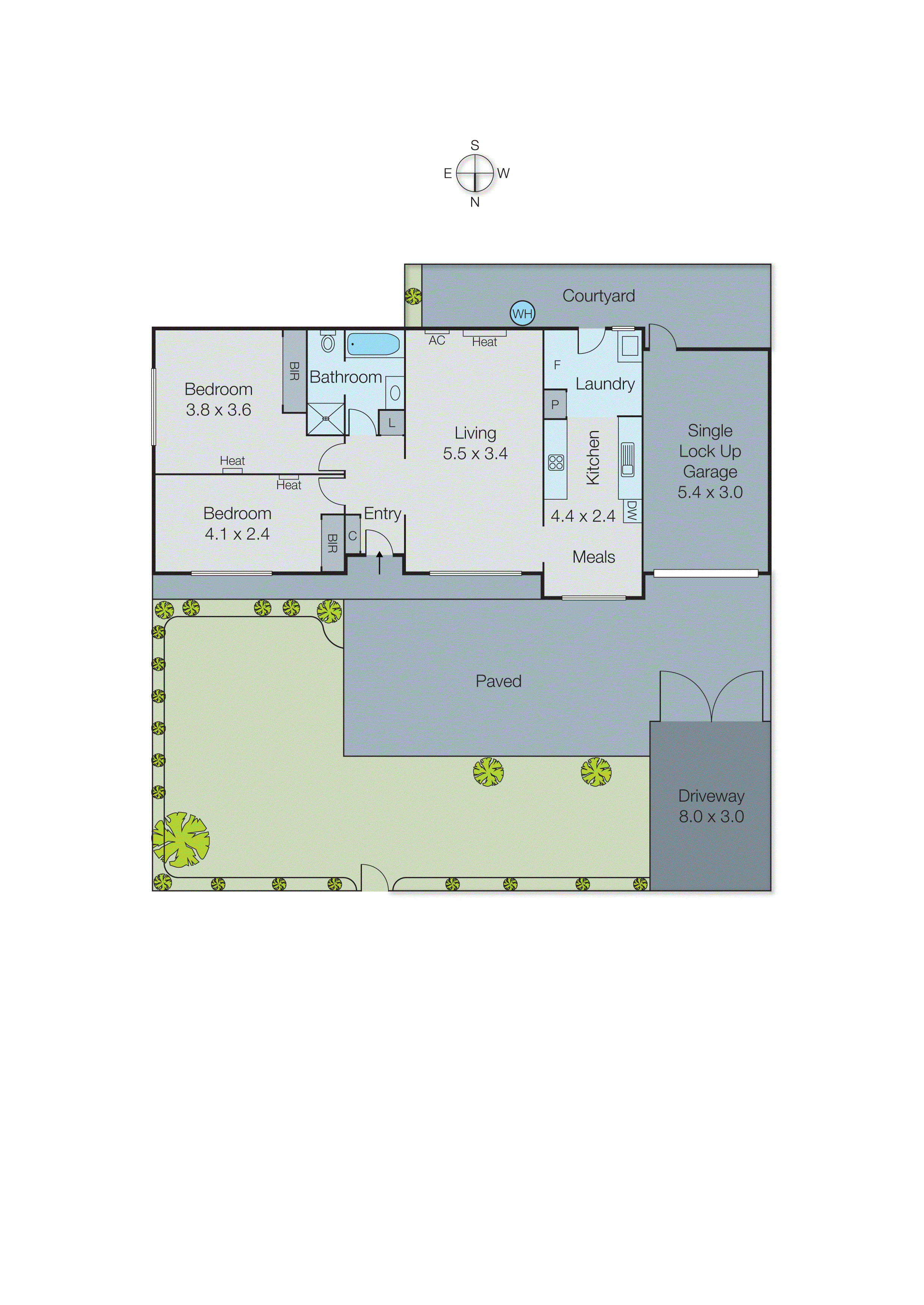 1/6 Keith Street, Beaumaris VIC 3193 - Floorplan