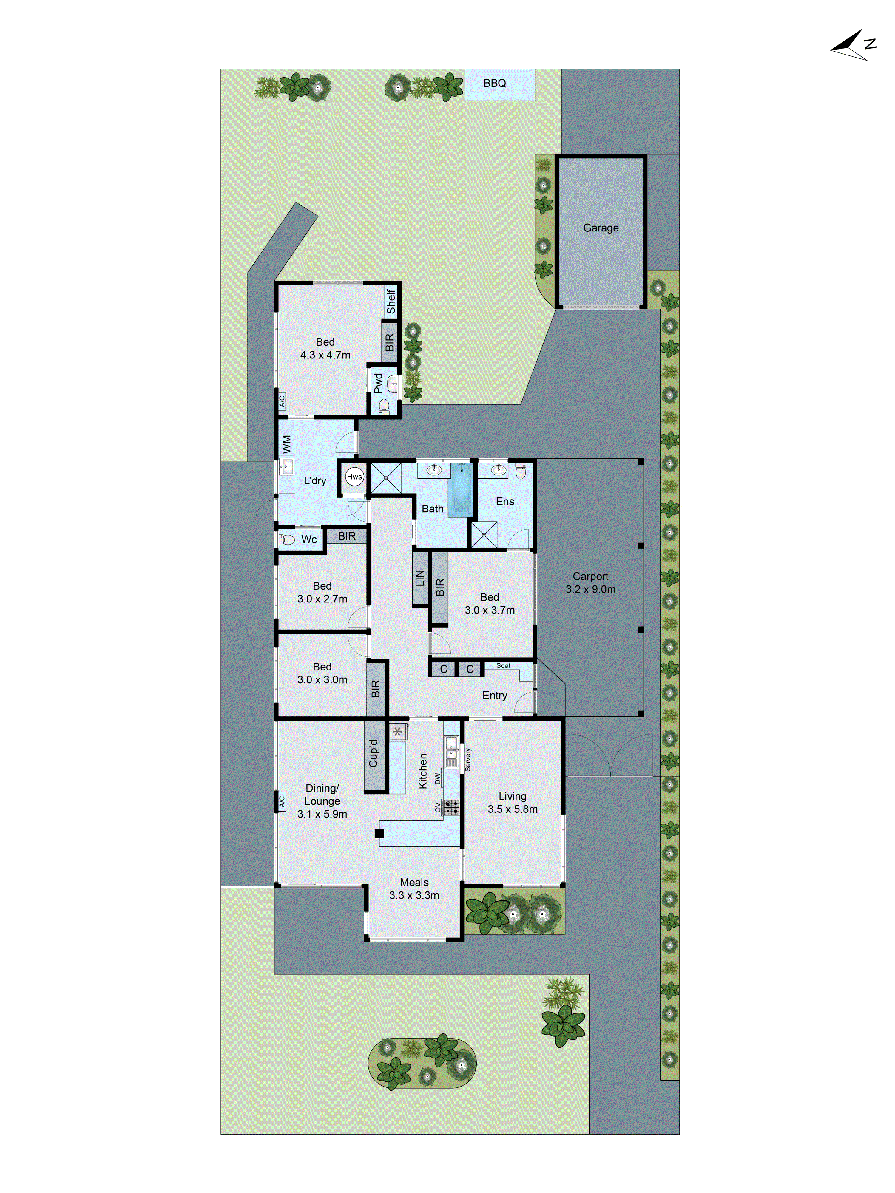 16 Kingswood Avenue, Mount Waverley VIC 3149 - Floorplan