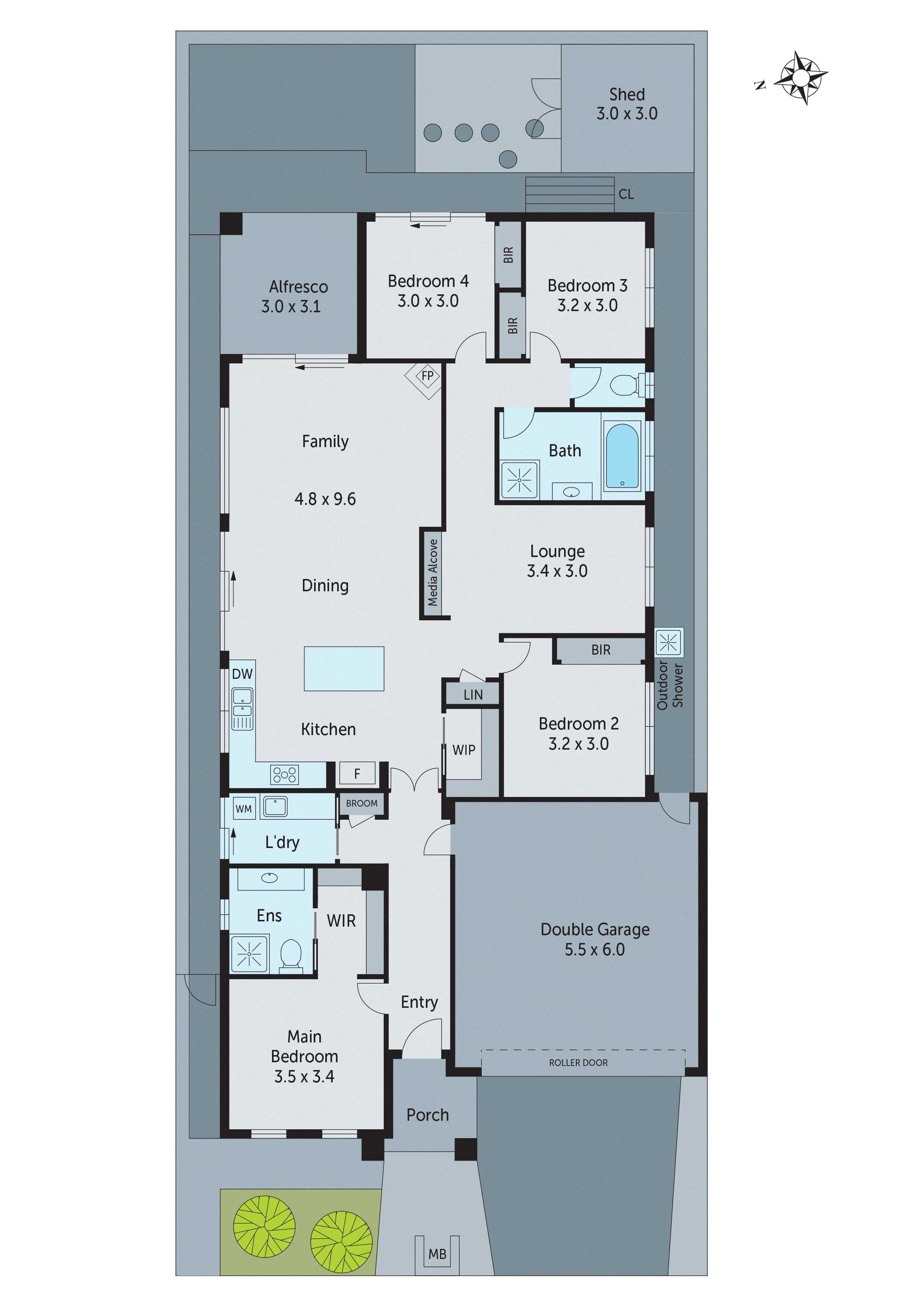 16 Koslow Street, Armstrong Creek VIC 3217 - Floorplan