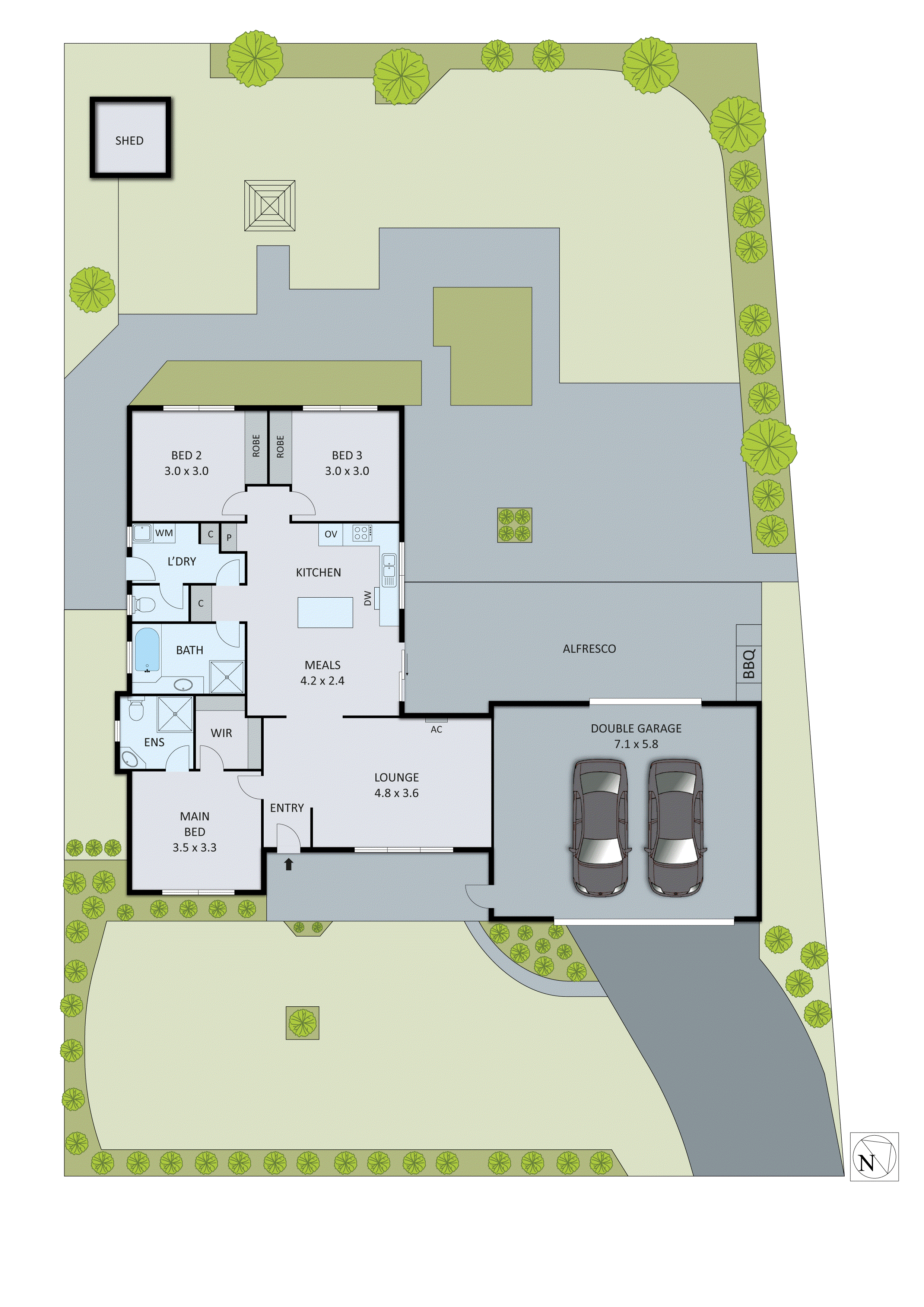 16 Lance Close, Aspendale Gardens VIC 3195 - Floorplan