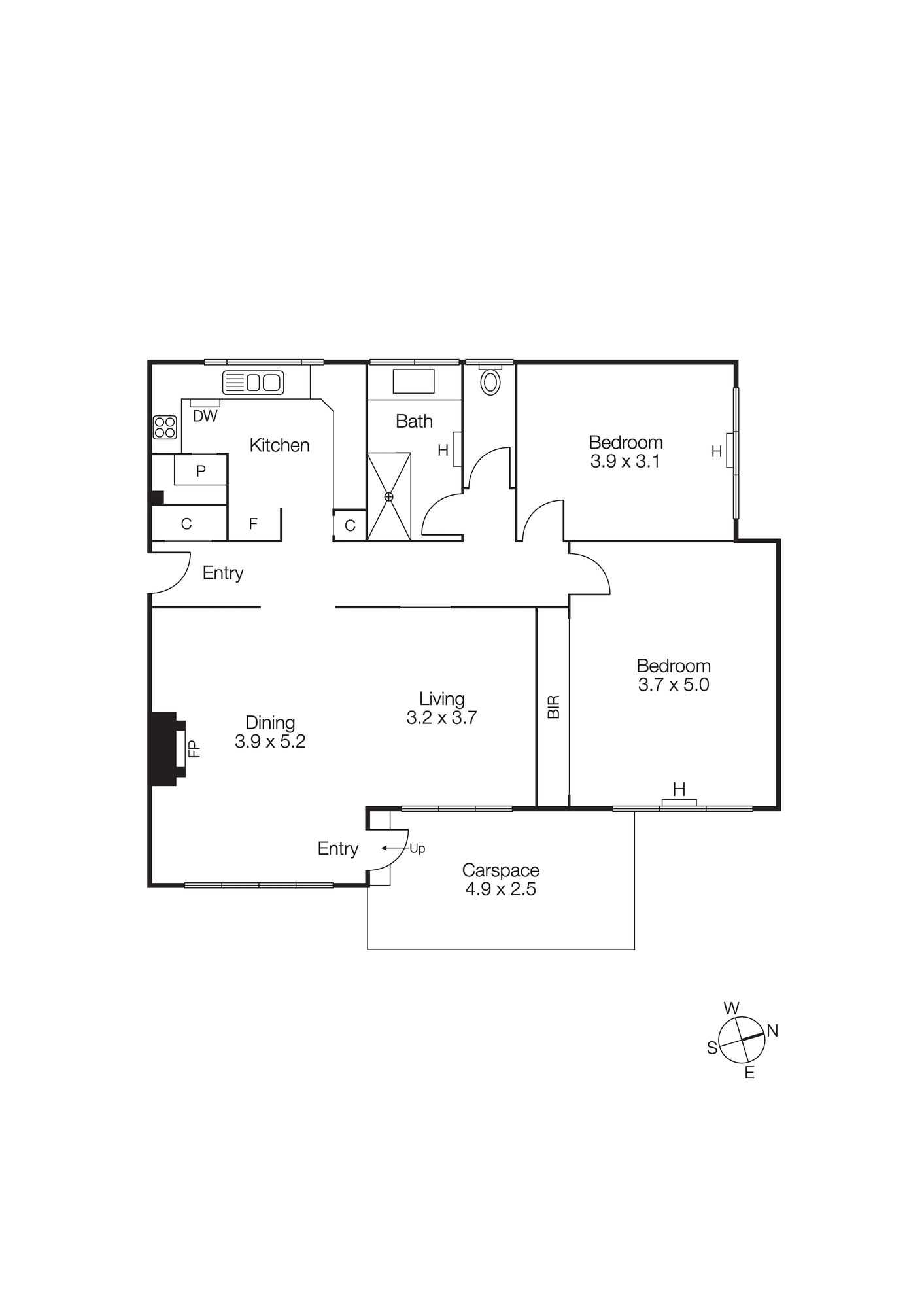 1/6 Lansell Court, TOORAK VIC 3142 - Floorplan