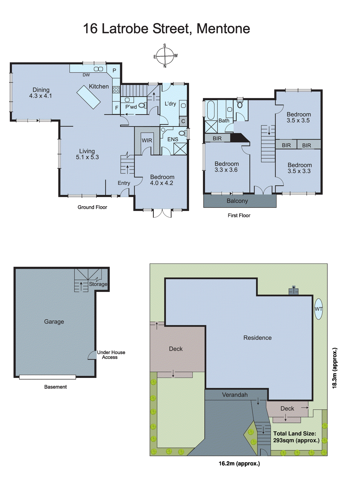 16 Latrobe Street, Mentone VIC 3194 - Floorplan