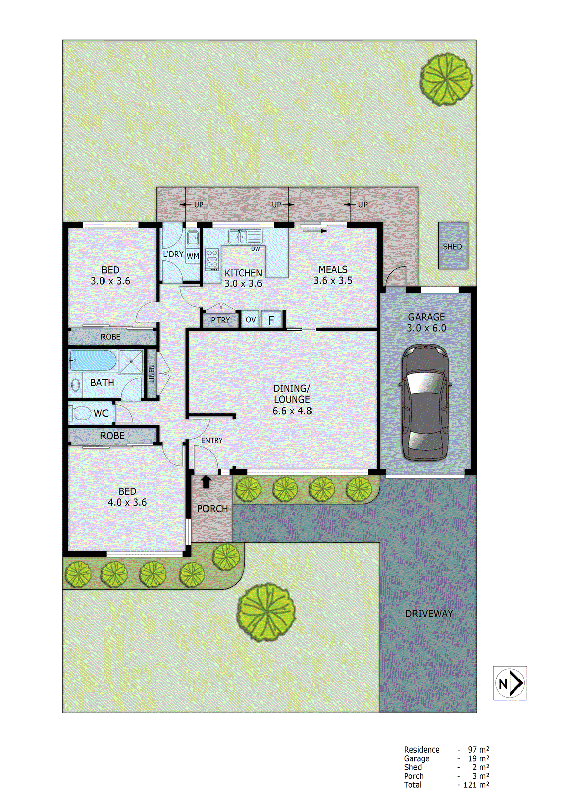 16 Lauren Close, Dingley Village VIC 3172 - Floorplan