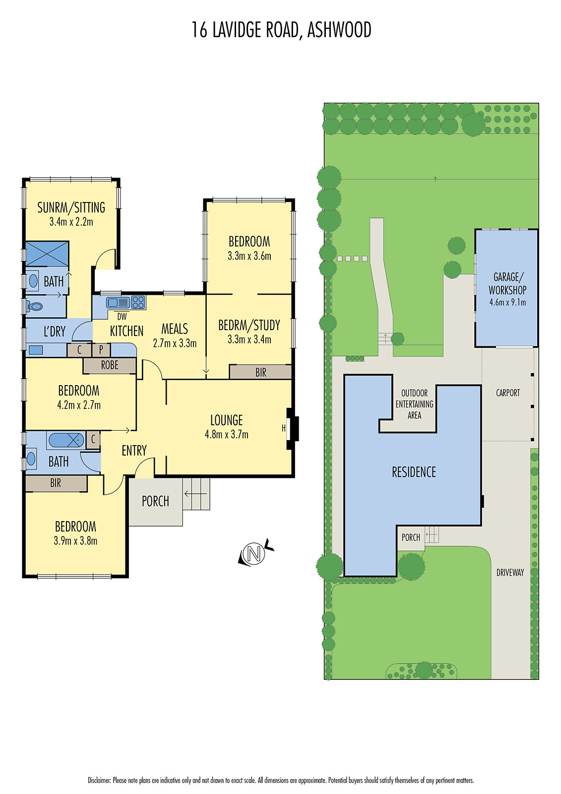 16 Lavidge Road, Ashwood VIC 3147 - Floorplan