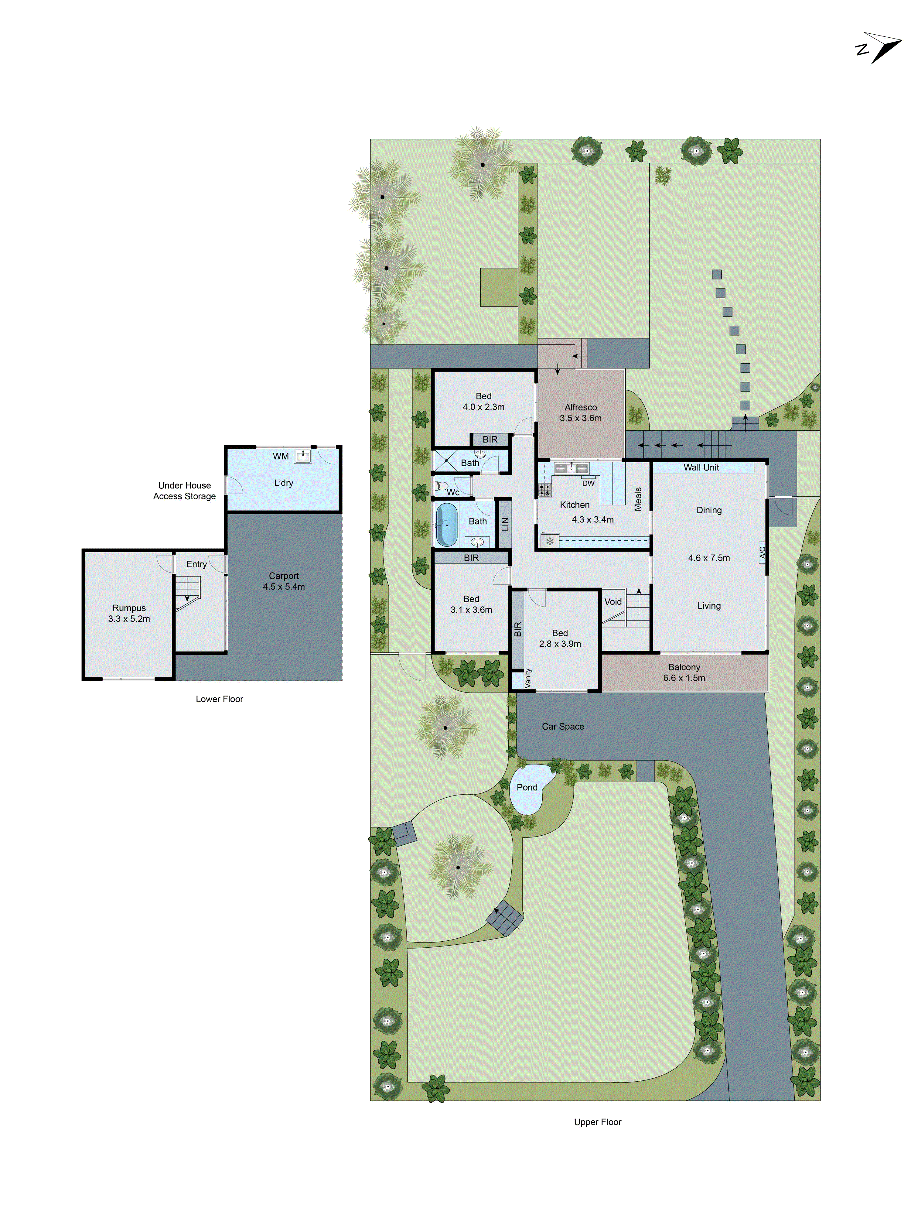 16 Linton Lane, Highton VIC 3216 - Floorplan