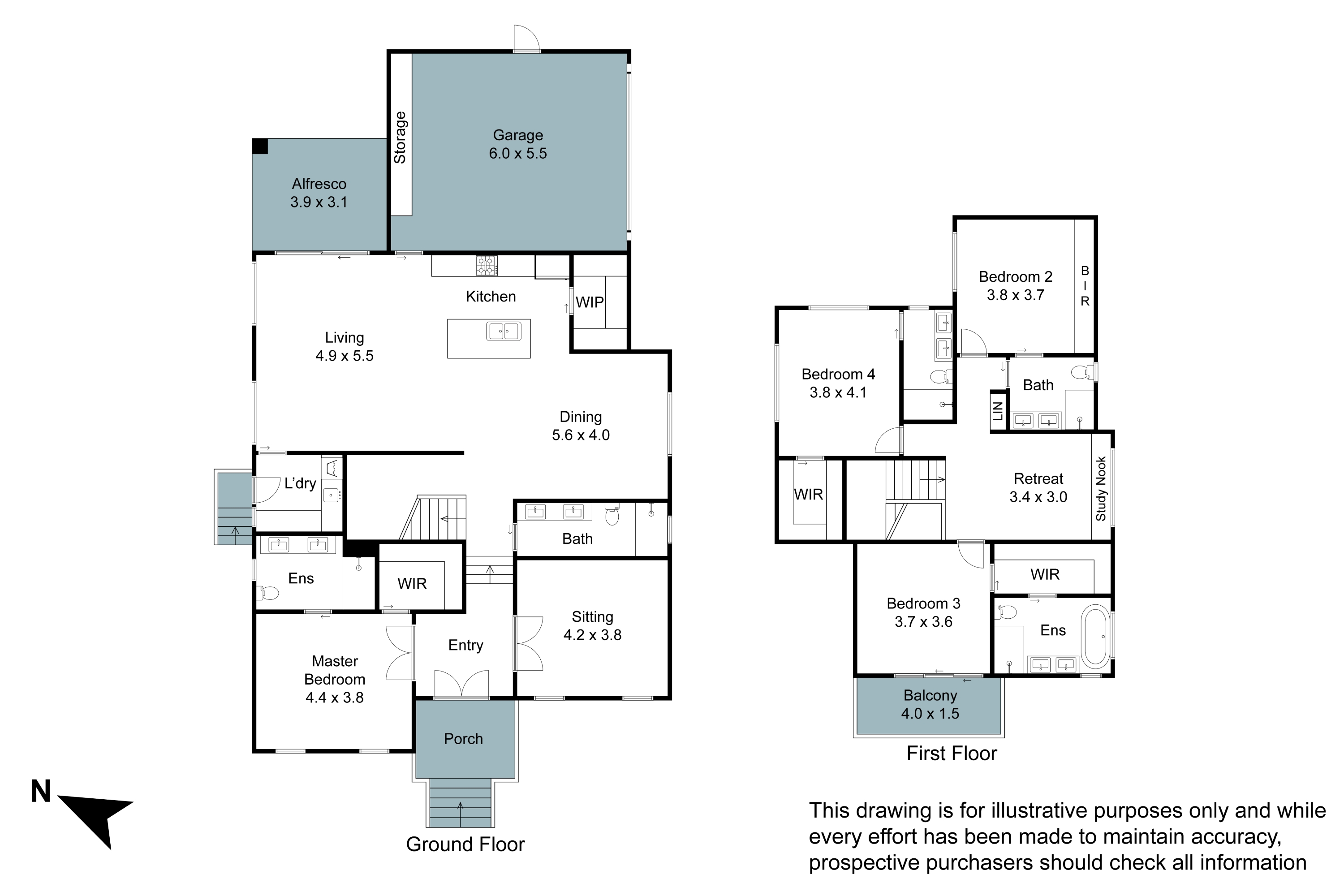 1/6 Lomond Terrace, Malvern East VIC 3145 - Floorplan