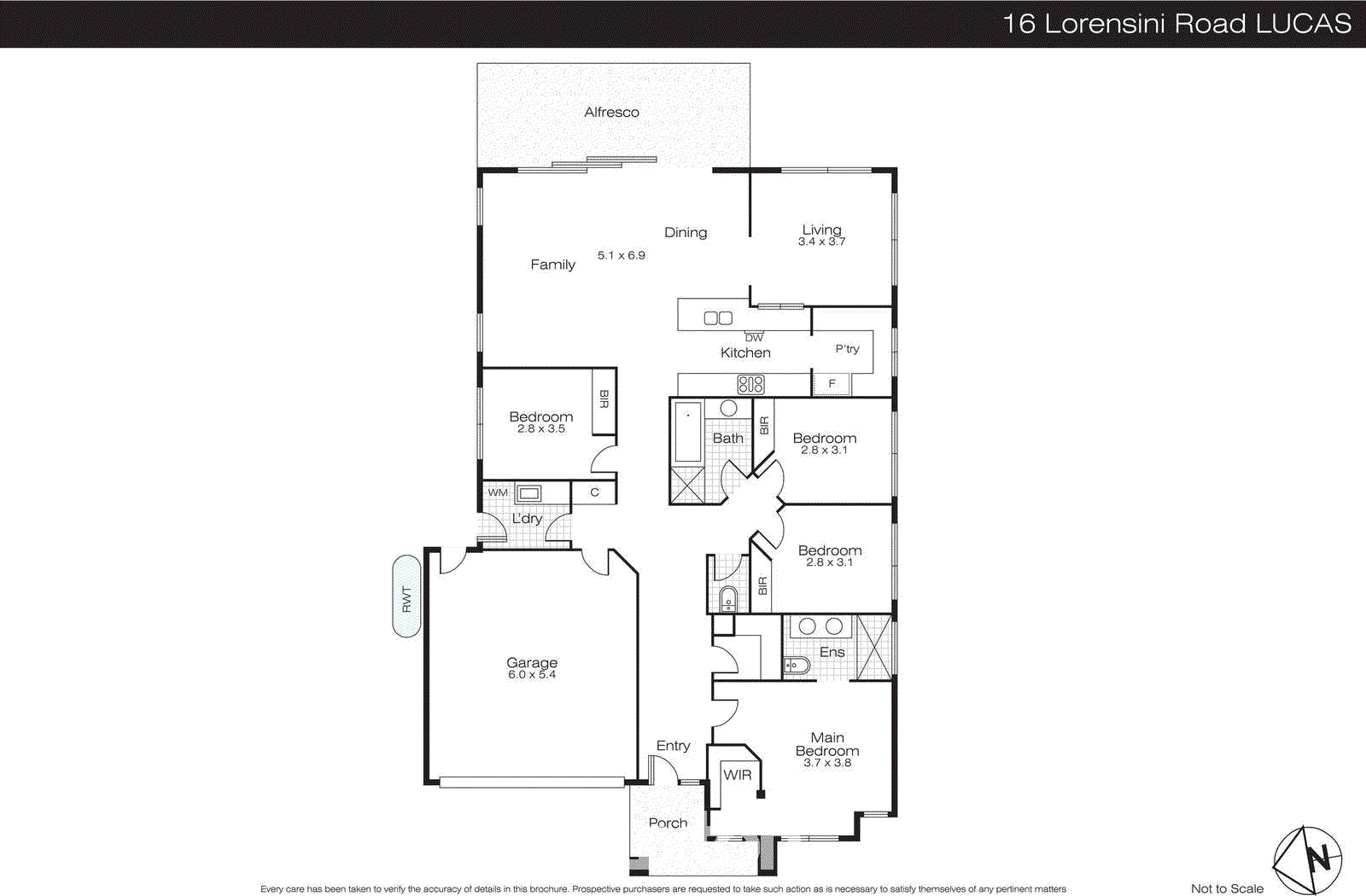 16 Lorensini Road, Lucas VIC 3350 - Floorplan