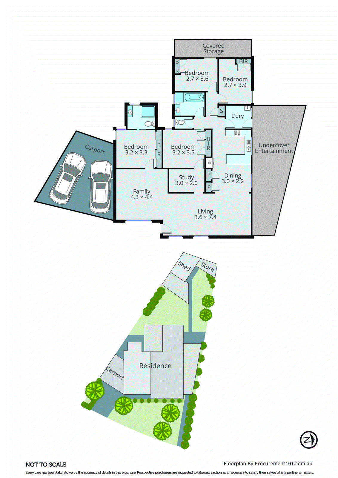 16 Loxwood Avenue, Keysborough VIC 3173 - Floorplan