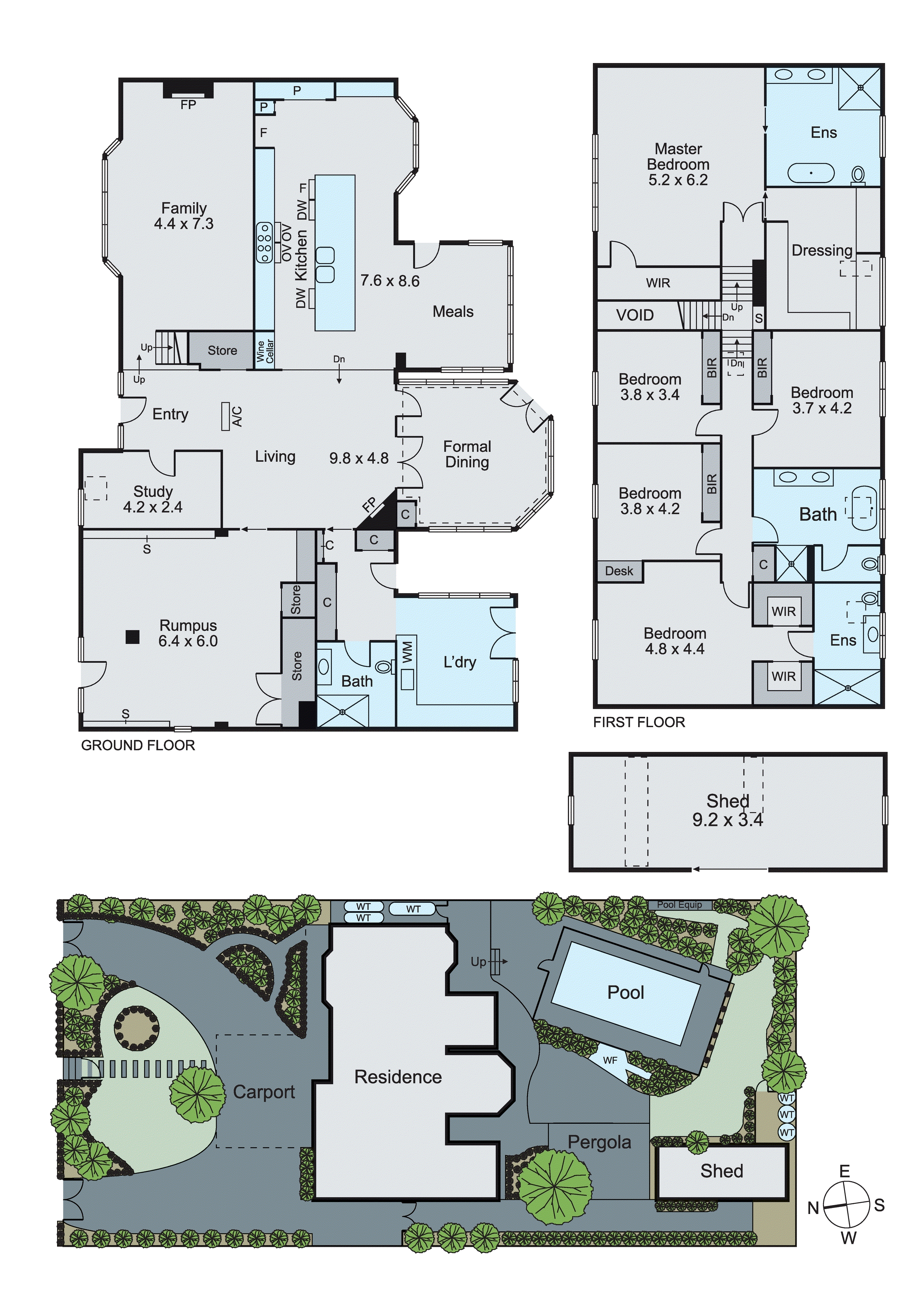 16 Mackintosh Road, Wheelers Hill VIC 3150 - Floorplan