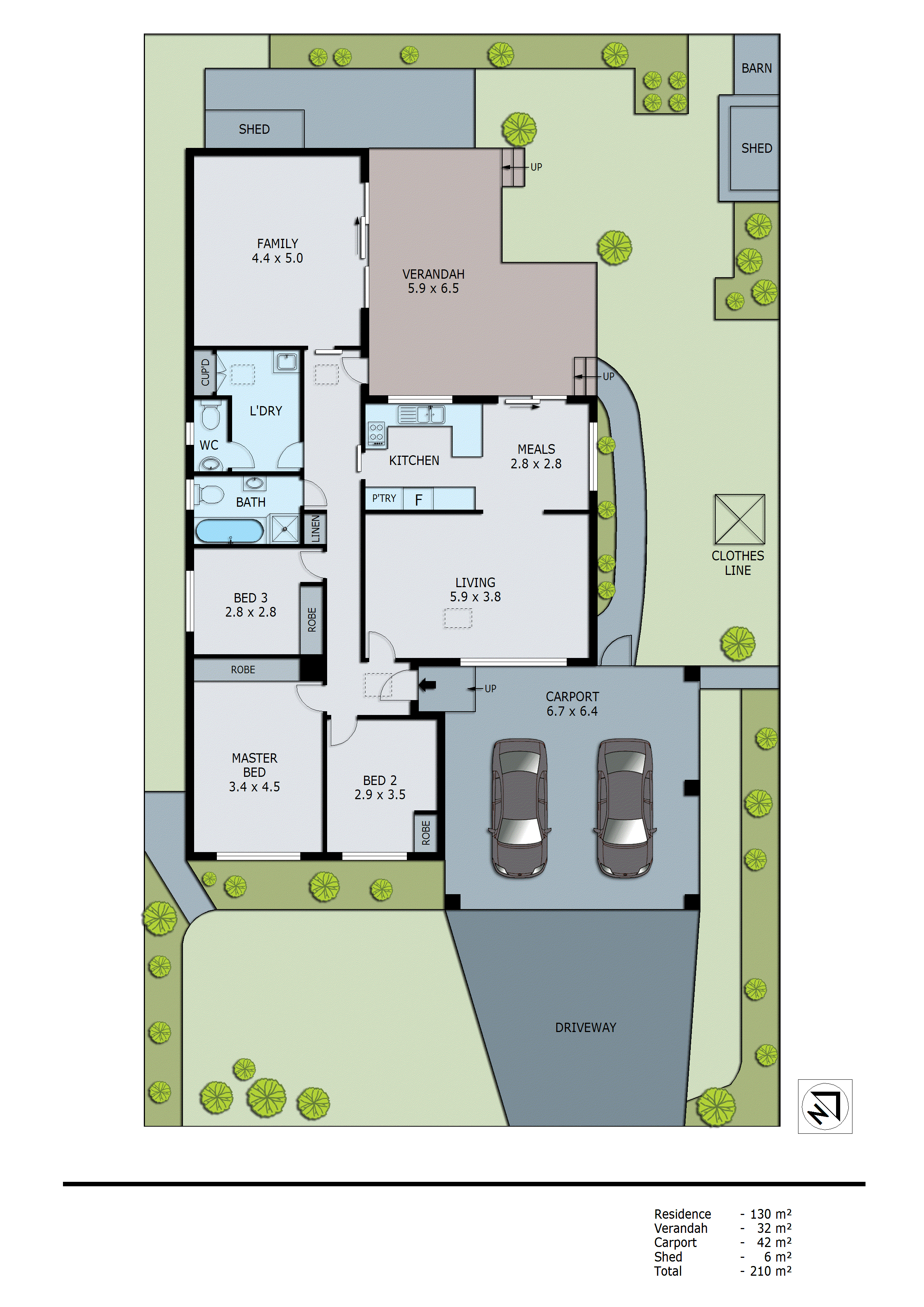 16 Marcus Road, Dingley Village VIC 3172 - Floorplan