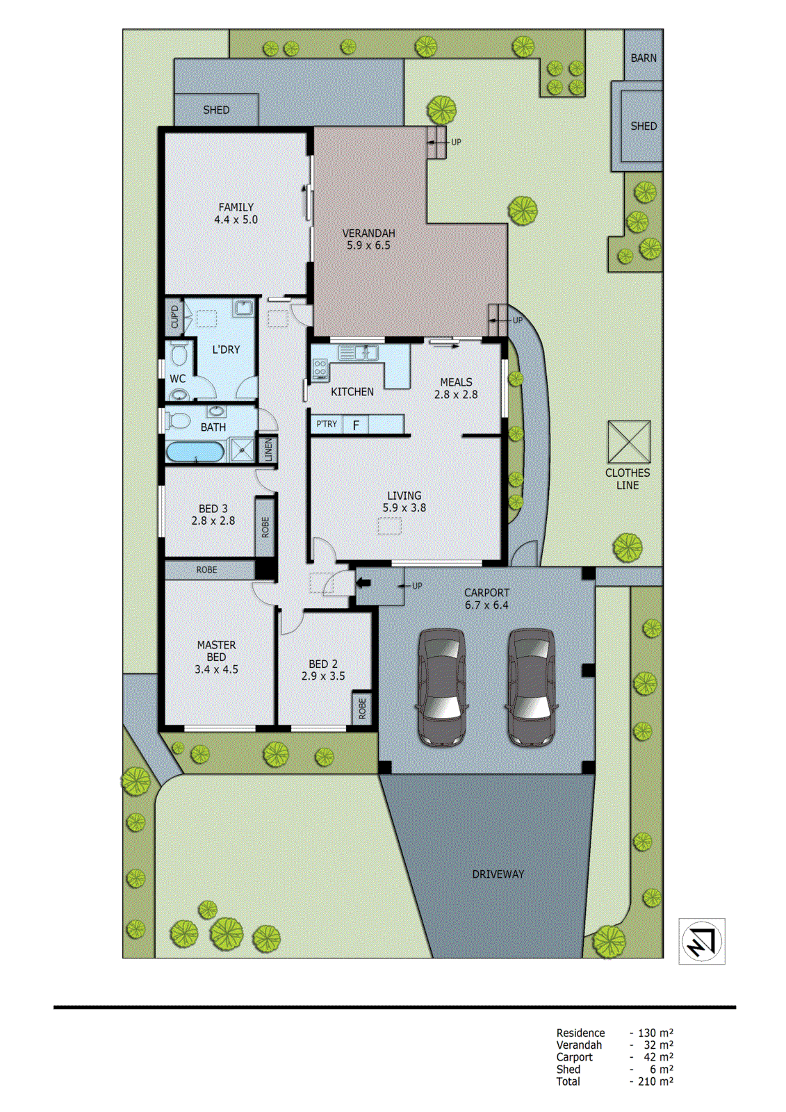 16 Marcus Road, Dingley Village VIC 3172 - Floorplan