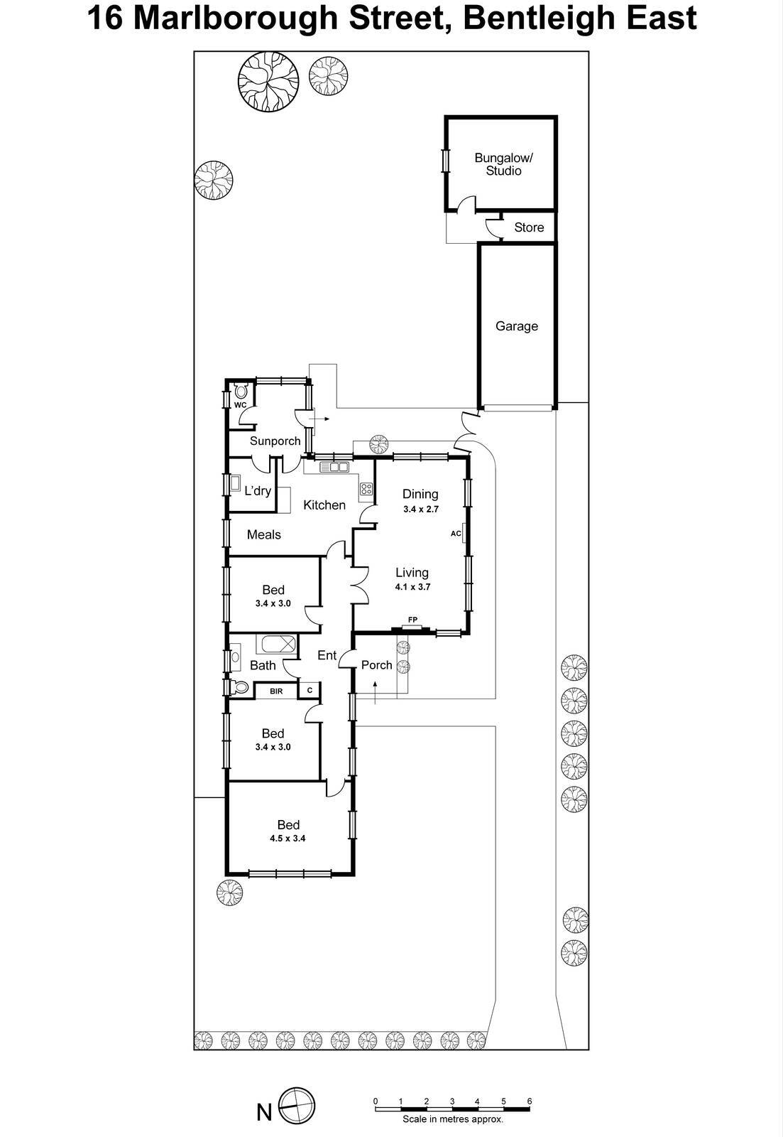 16 Marlborough Street, Bentleigh East VIC 3165 - Floorplan