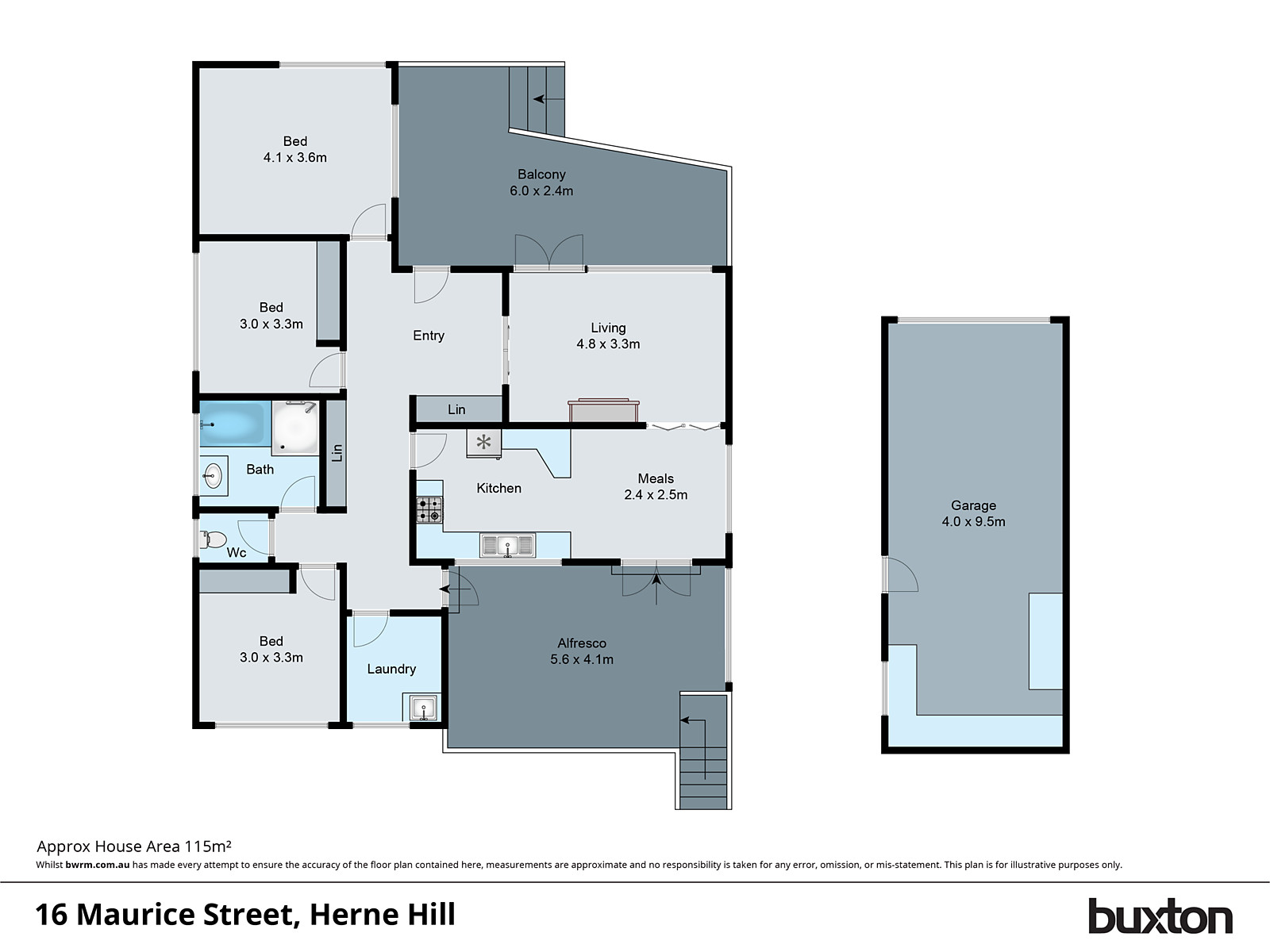 16 Maurice Street, Herne Hill VIC 3218 - Floorplan