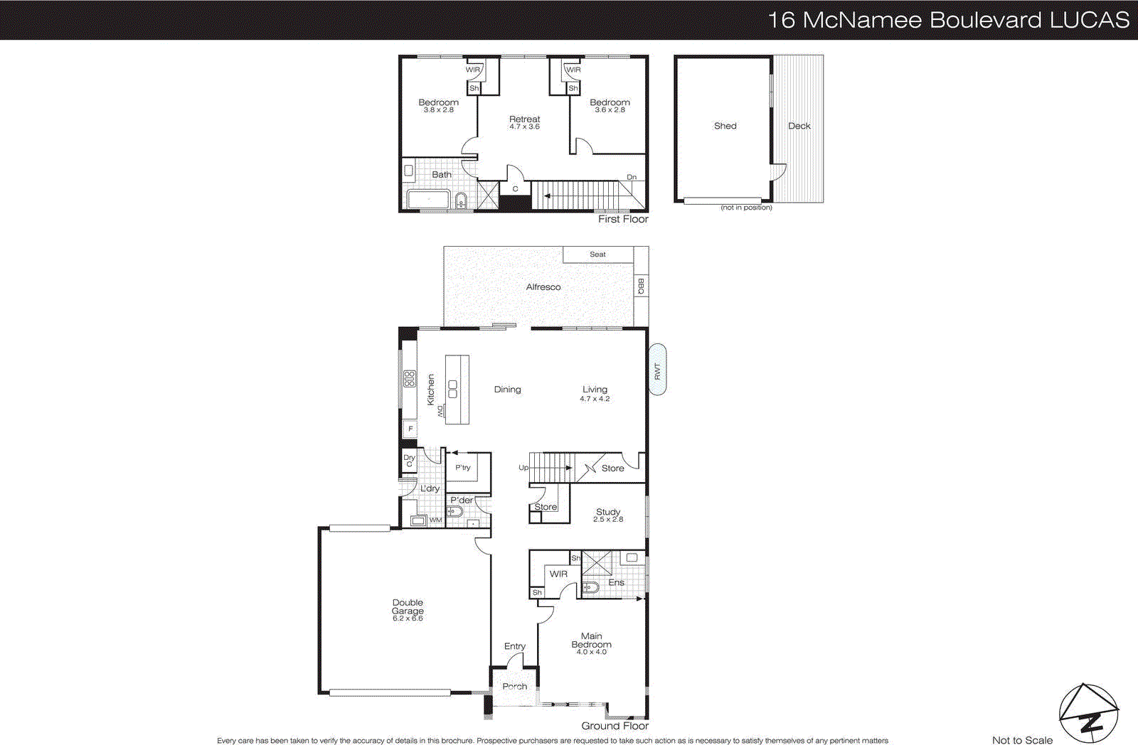16 McNamee Boulevard, Lucas VIC 3350 - Floorplan