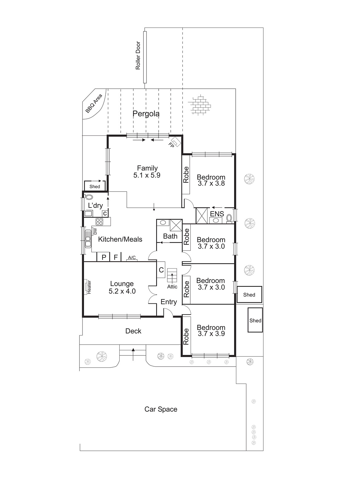 1/6 Melball Street, Bentleigh East VIC 3165 - Floorplan