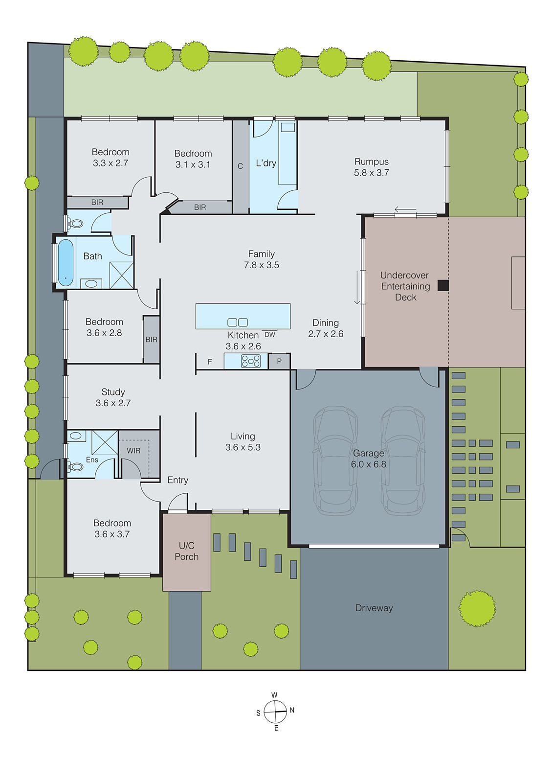 16 Merlot Street, Waurn Ponds VIC 3216 - Floorplan