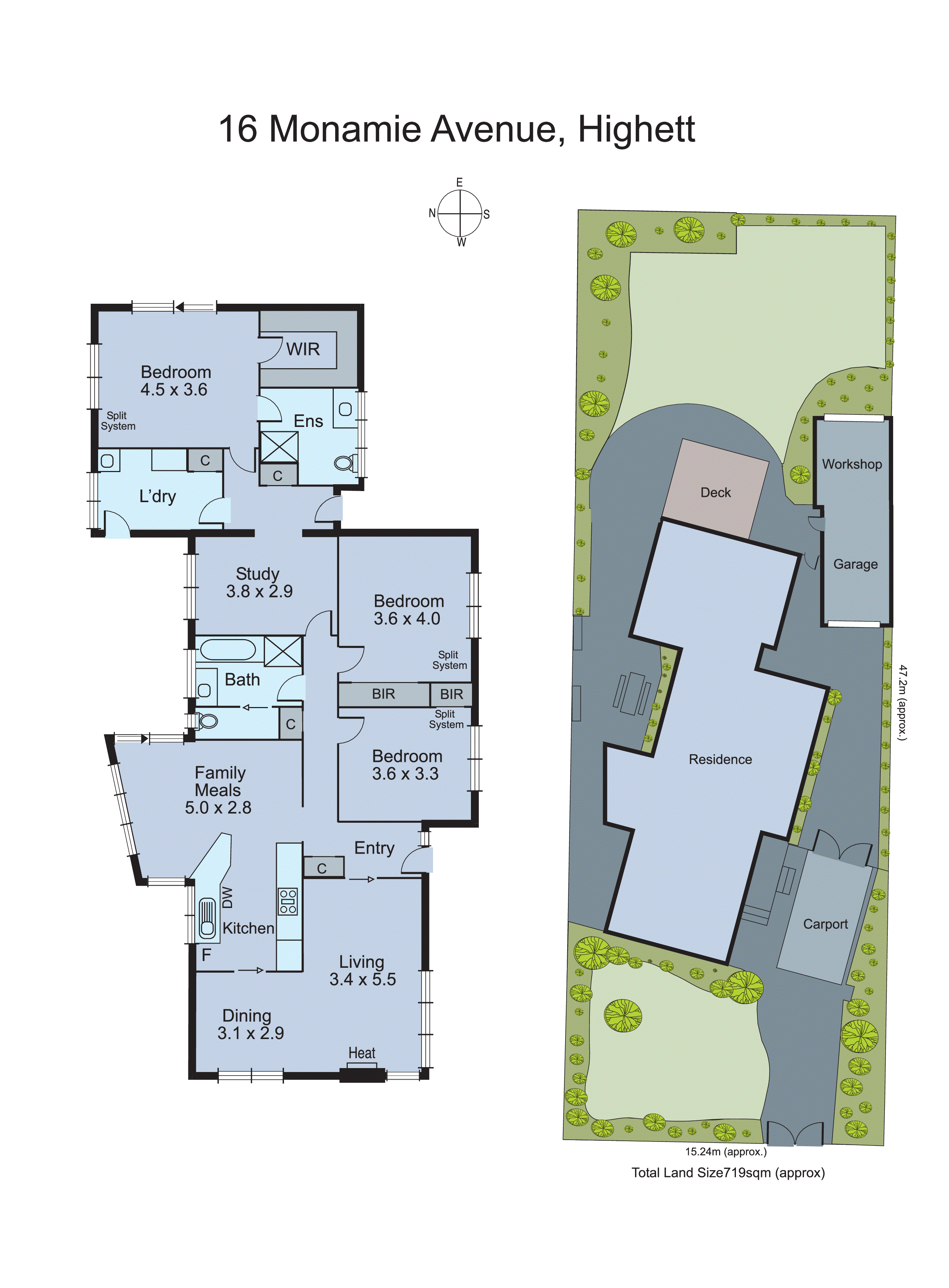 16 Monamie Avenue, Highett VIC 3190 - Floorplan