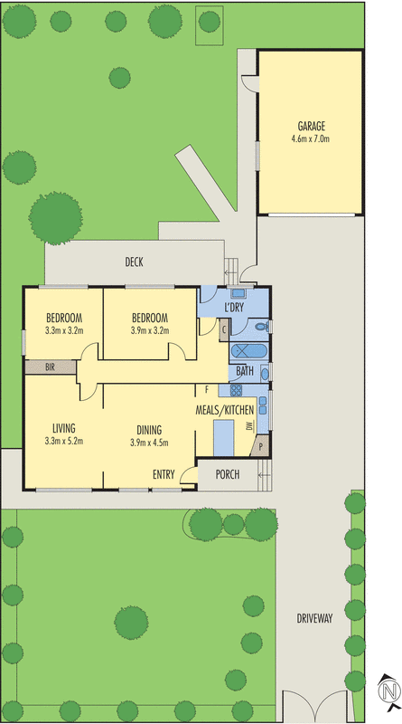 16 Montana Court, Corio VIC 3214 - Floorplan