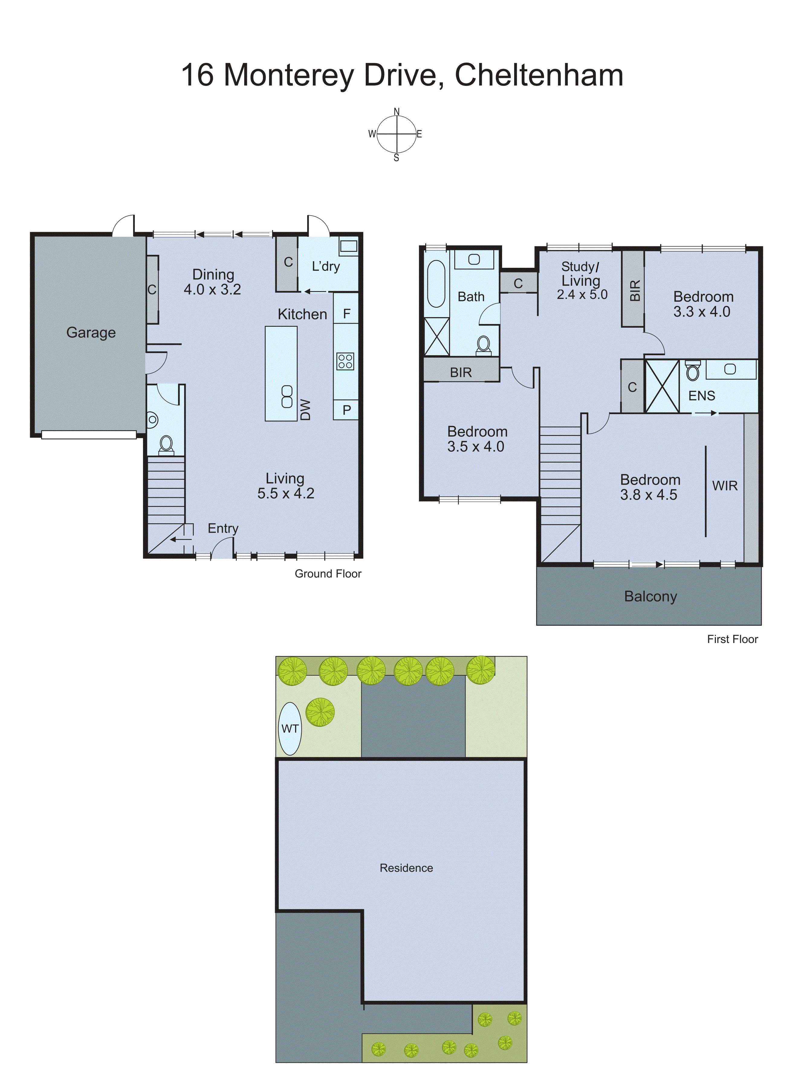 16 Monterey Drive, Cheltenham VIC 3192 - Floorplan