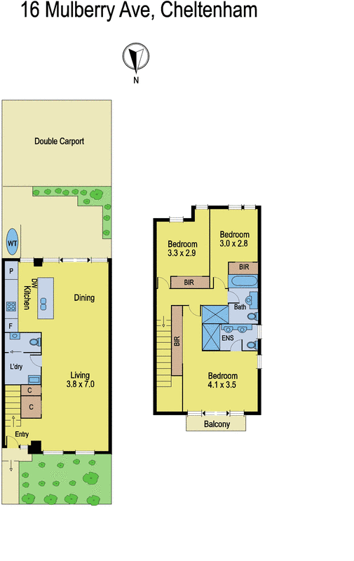 16 Mulberry Avenue, Cheltenham VIC 3192 - Floorplan