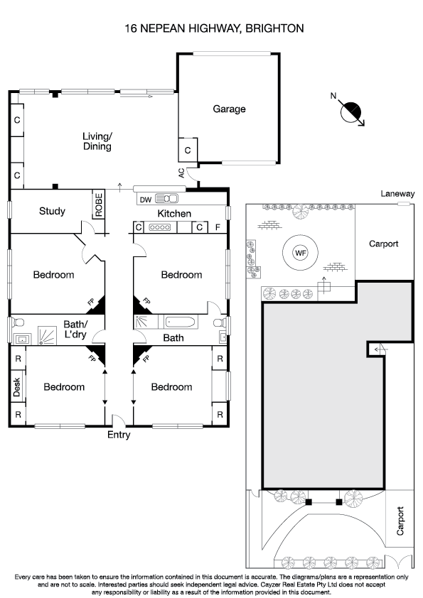 16 Nepean Highway, BRIGHTON VIC 3186 - Floorplan