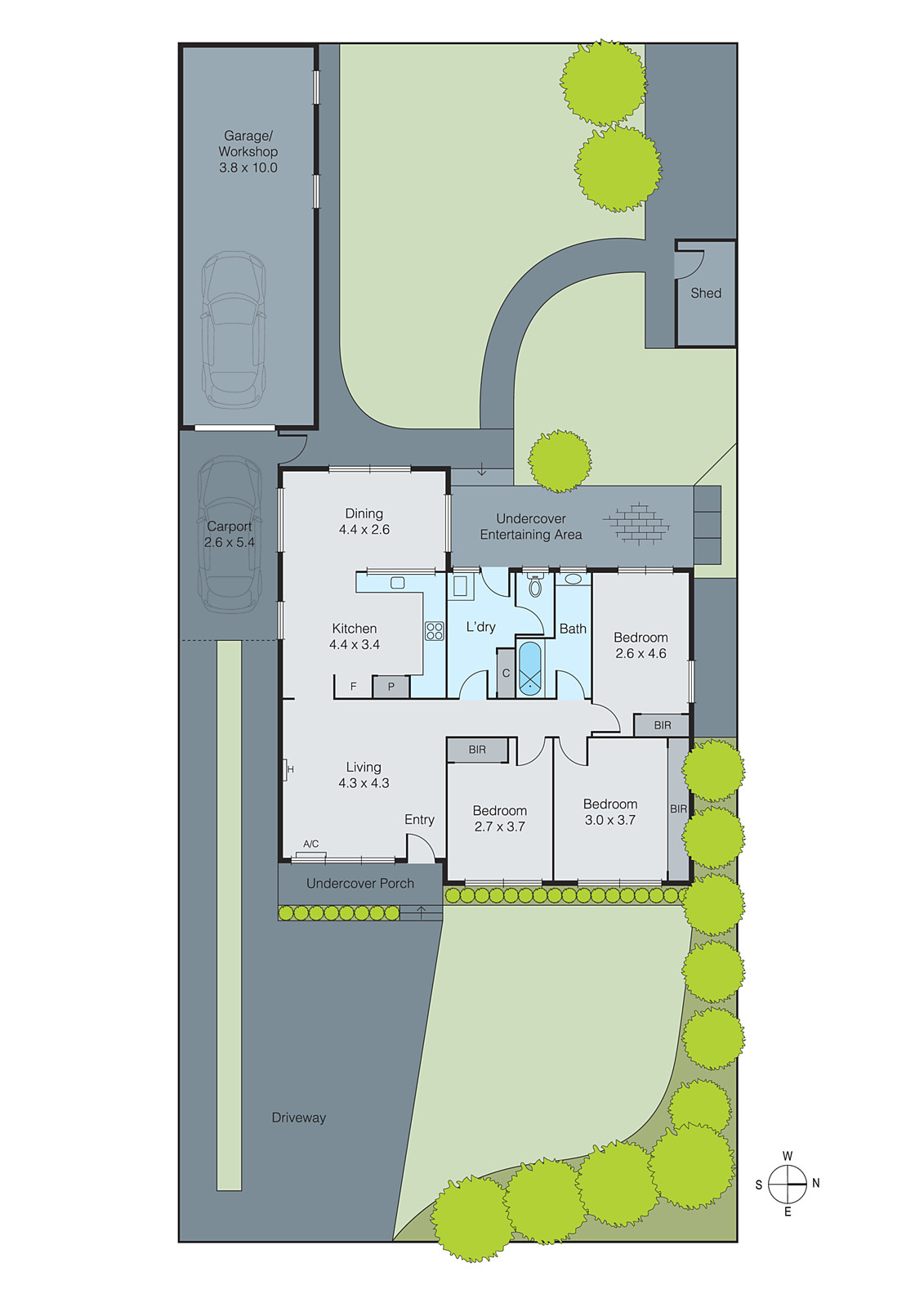 16 Neptune Avenue, Newcomb VIC 3219 - Floorplan
