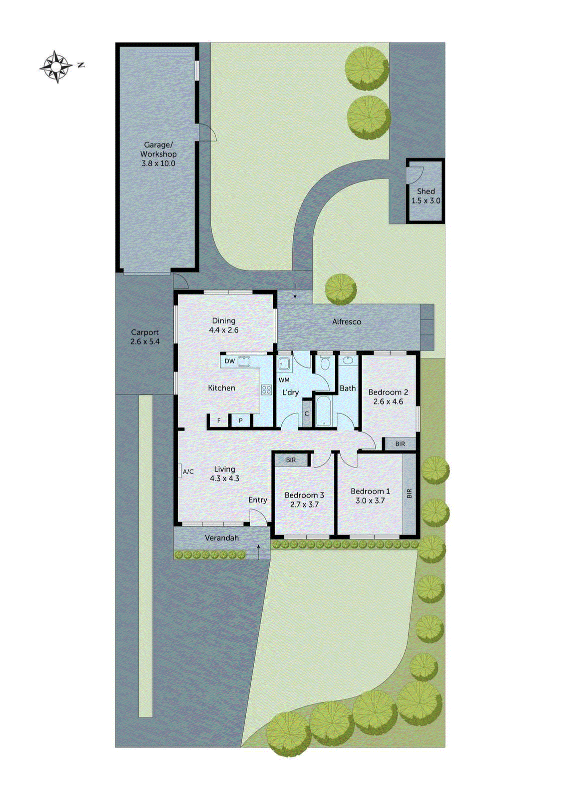 16 Neptune Avenue, Newcomb VIC 3219 - Floorplan