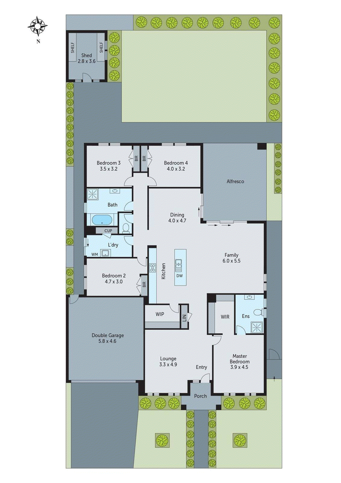 16 Parkfront Drive, Leopold VIC 3224 - Floorplan