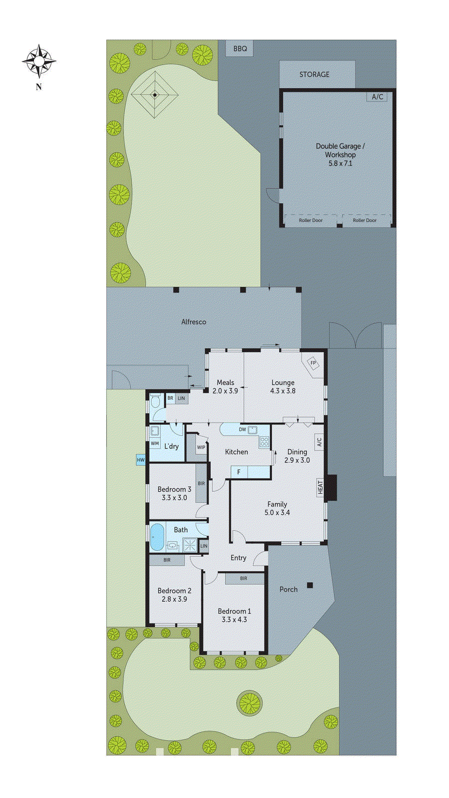 16 Pitman Street, Newcomb VIC 3219 - Floorplan