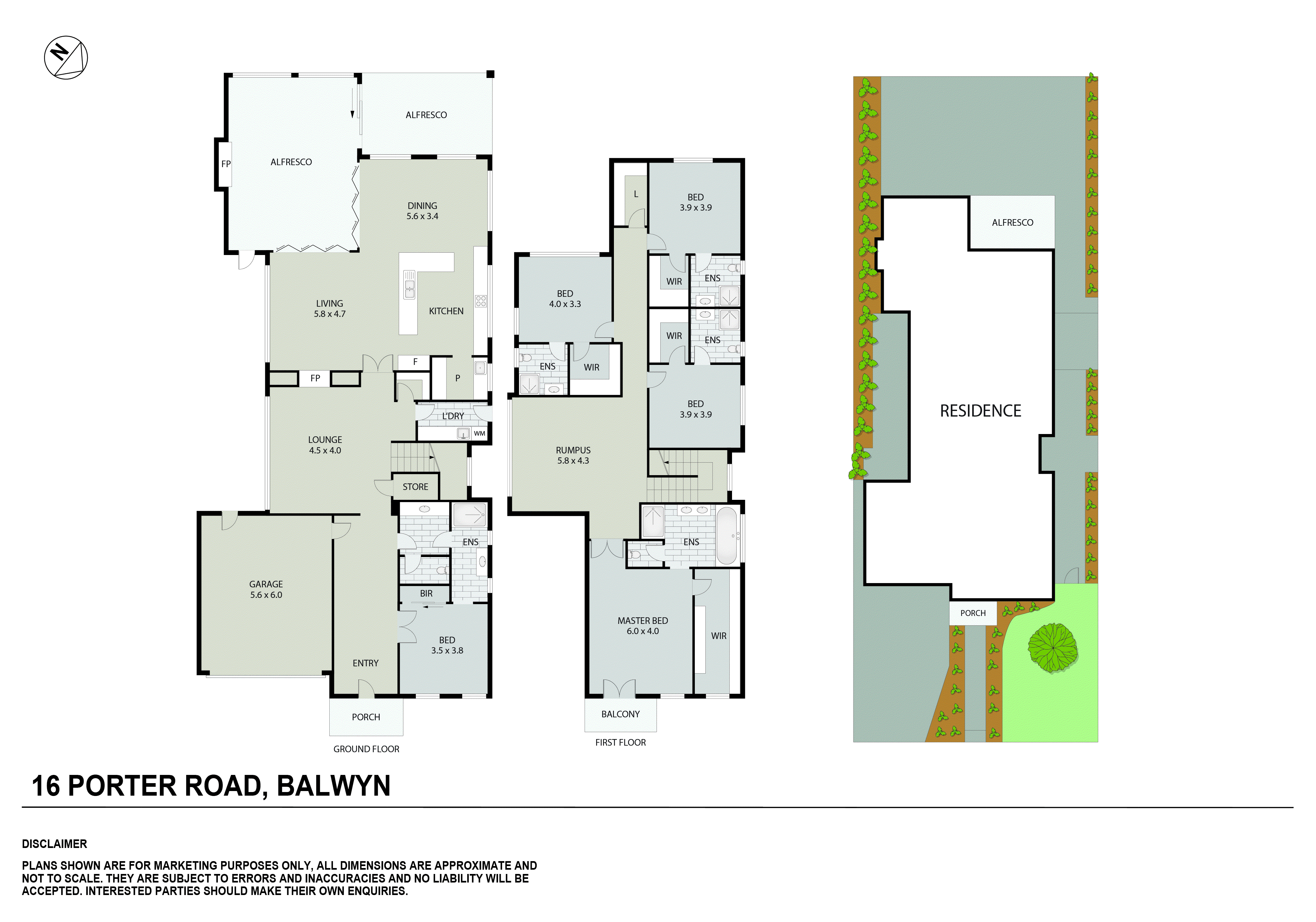 16 Porter Road, Balwyn VIC 3103 - Floorplan
