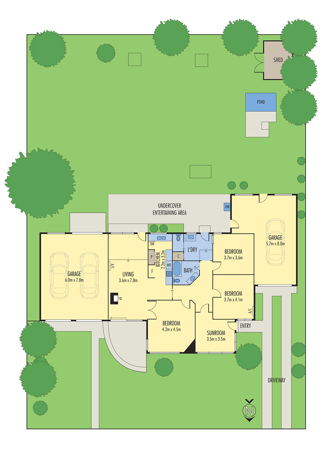 16 Regent Street, Whittington VIC 3219 - Floorplan
