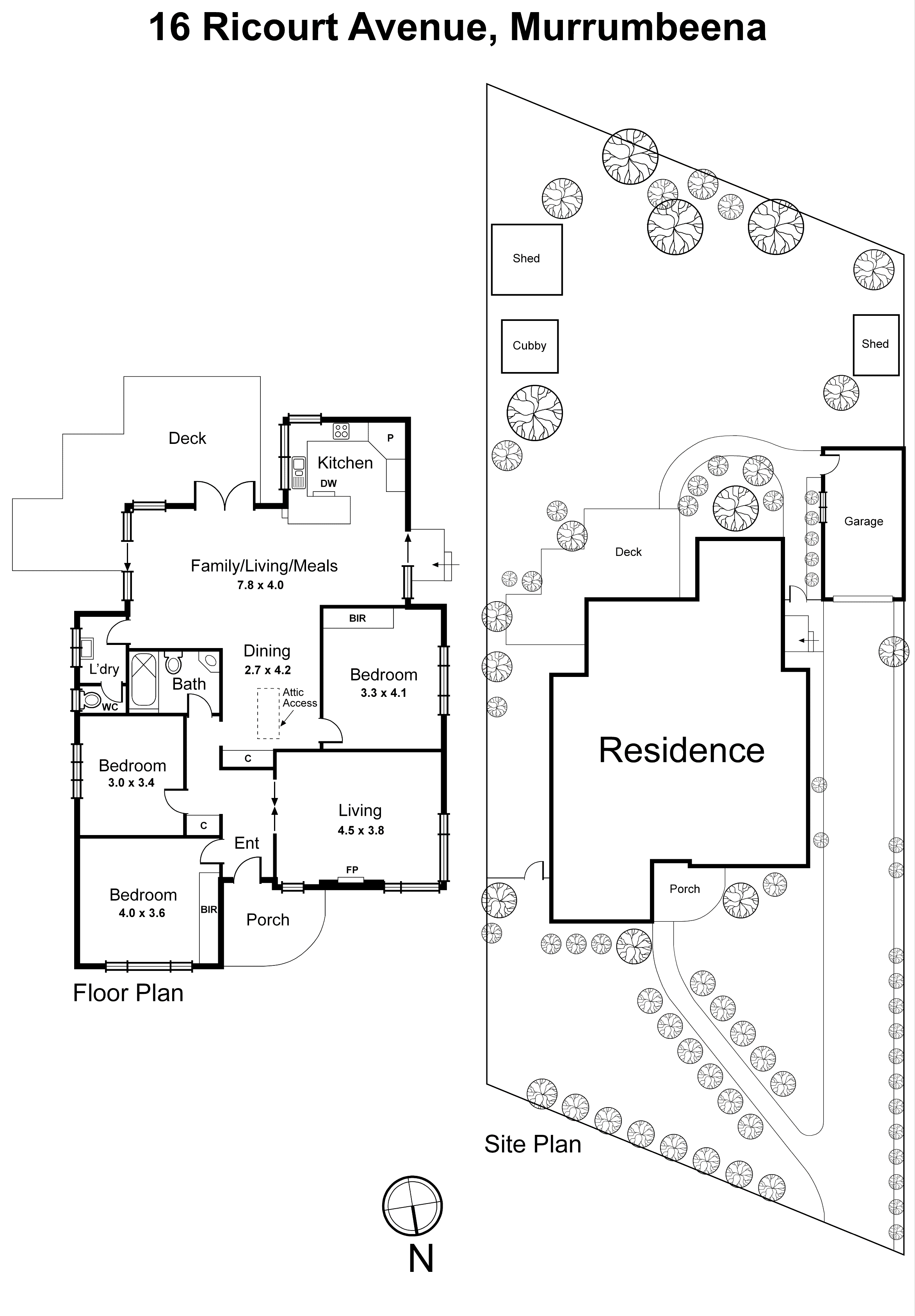 16 Ricourt Avenue, Murrumbeena VIC 3163 - Floorplan