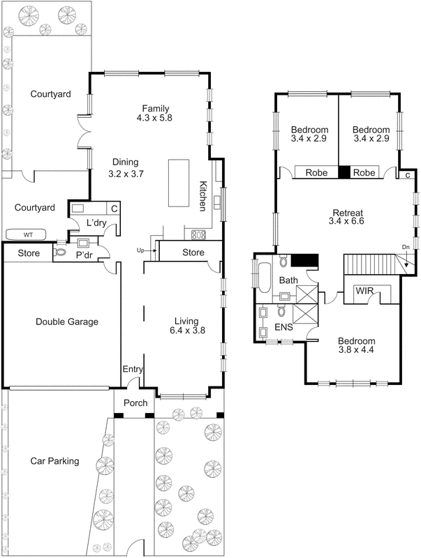 1/6 Rosina Street, Bentleigh VIC 3204 - Floorplan