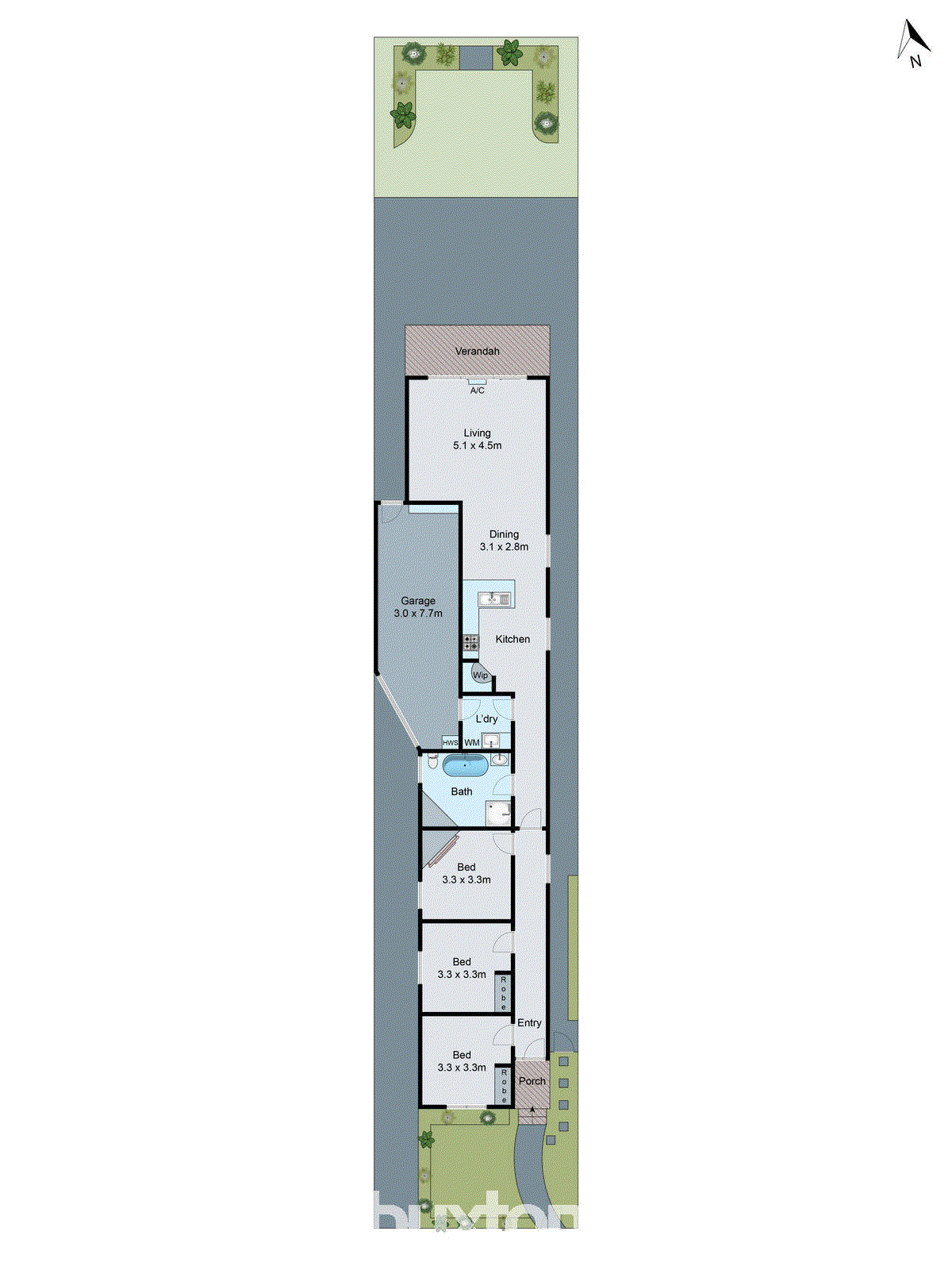 16 Russell Street, Newtown VIC 3220 - Floorplan
