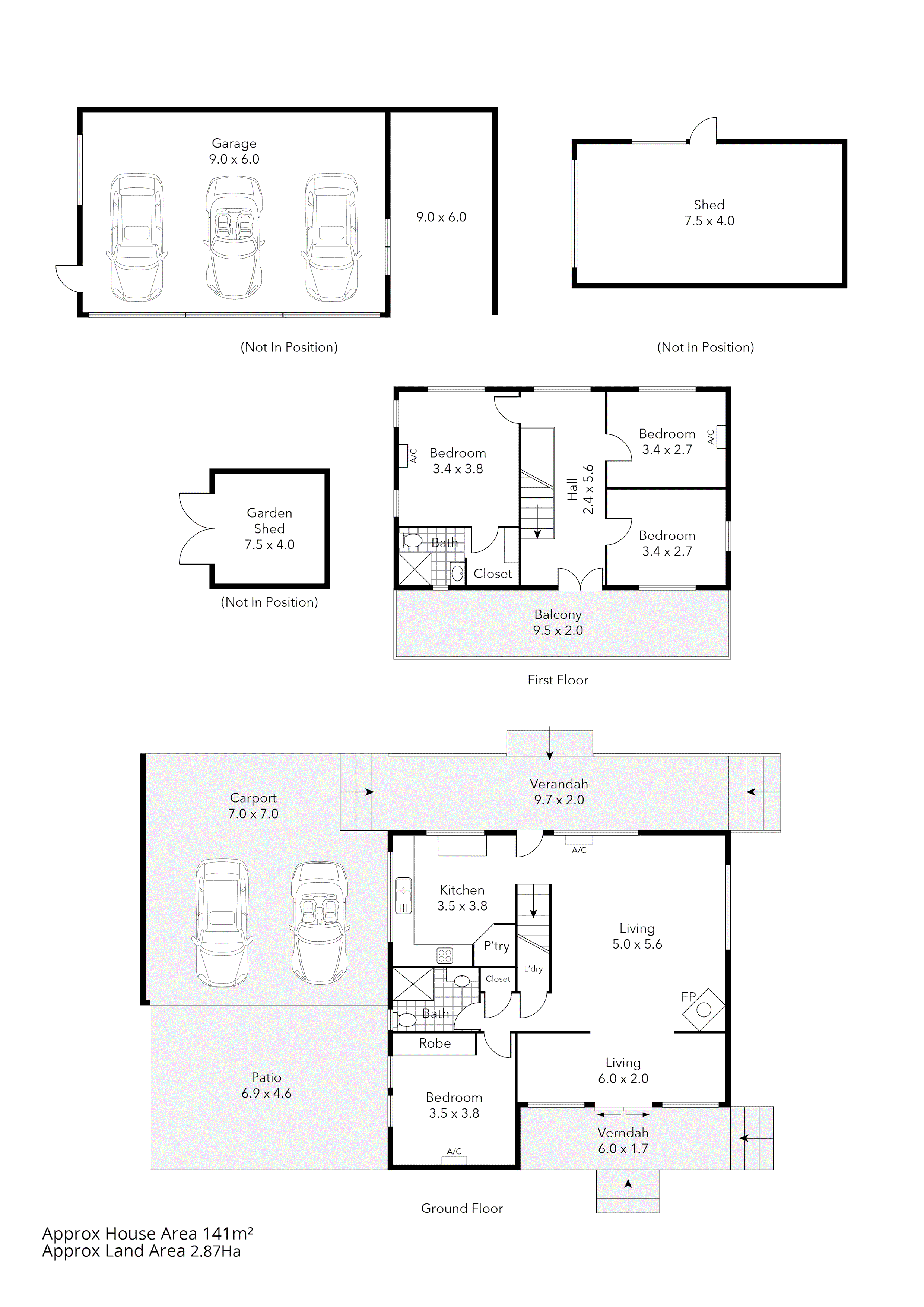 16 School Road, Homebush VIC 3465 - Floorplan